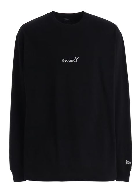 Ground Y × NEW ERA LONG SLEEVE T / BLACK [GW-T50-091-1]