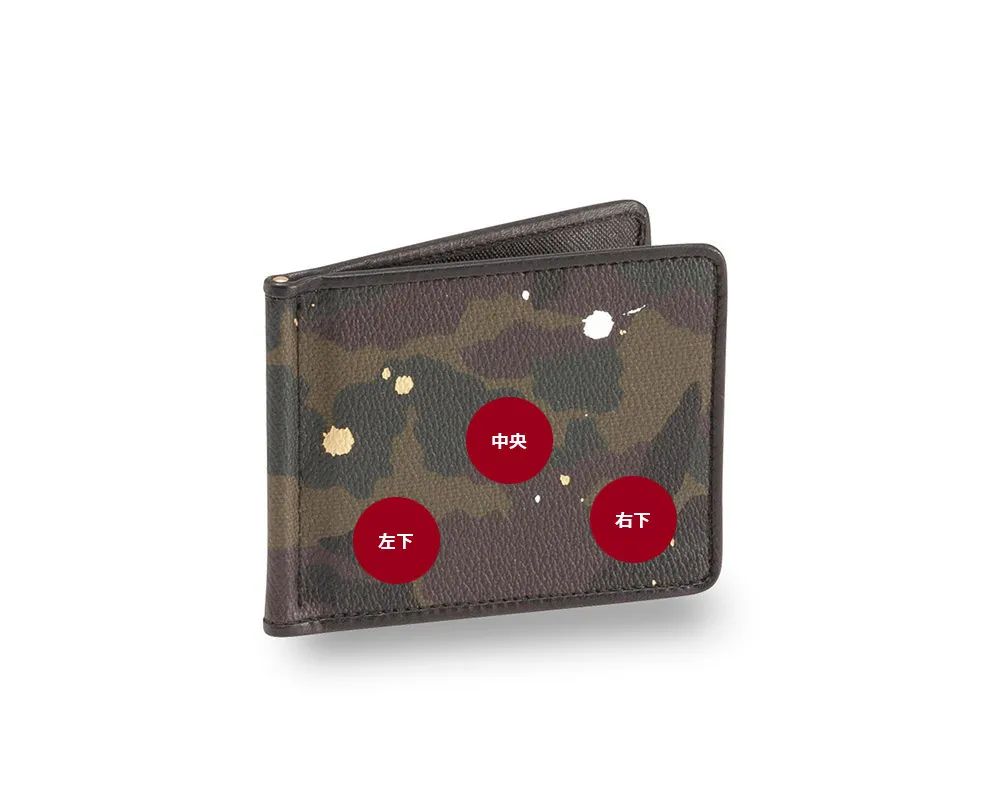 マネークリップ / KHAKI CAMO / [GBW1967-BLK]