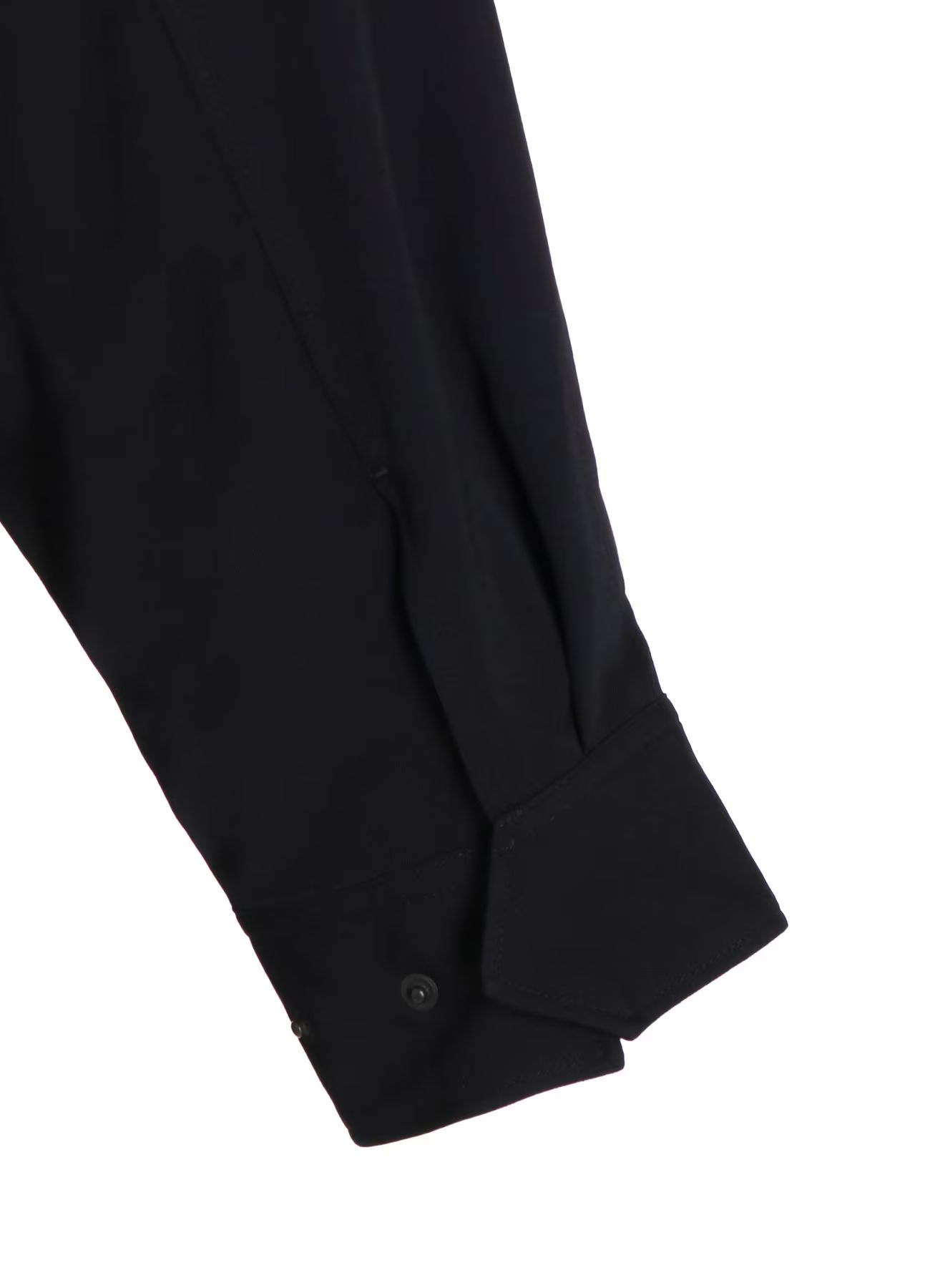 W/GABARDINE HIGH NECK HOODED MODS COAT / BLACK  [GA-C10-101-1]