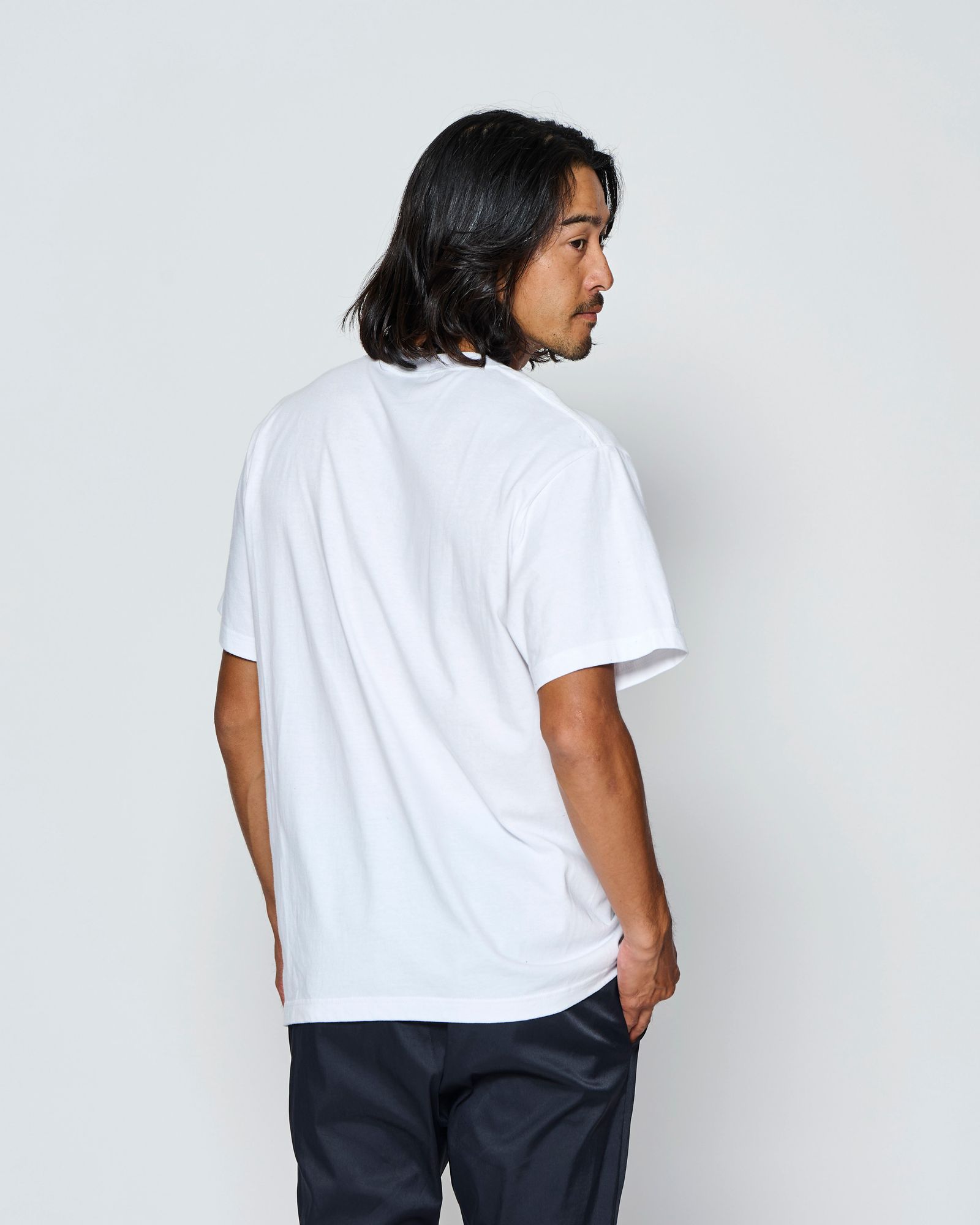☆先行予約☆muta MARINE × ACANTHUS  / シャークTシャツ /  Shark Tee / WHITE【MA2717】