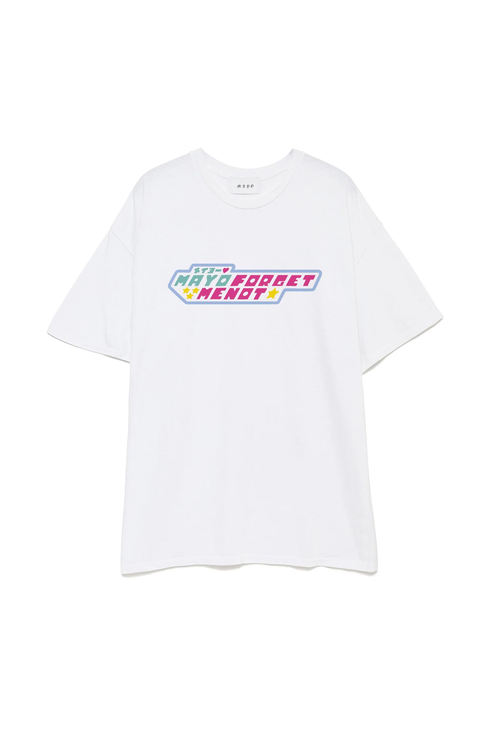メイヨーパワーパフプリントTシャツ / MAYO POWERPUFF PRINT SHORT SLEEVE TEE  / ホワイト [26MY-ST004]