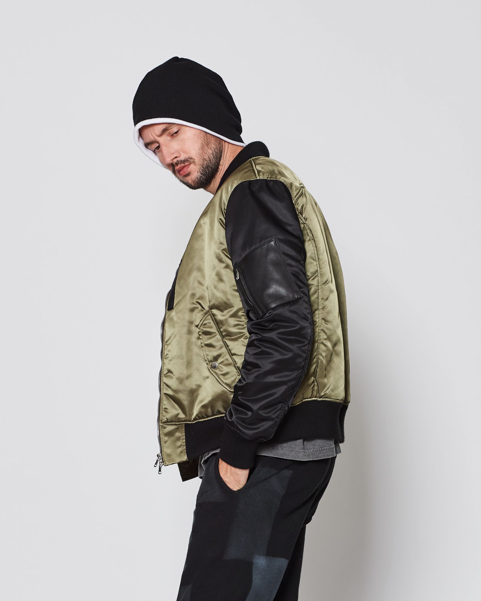 LIMONTA MA-1 / MA-1 / OLIVE/BLACK 【JK2202】