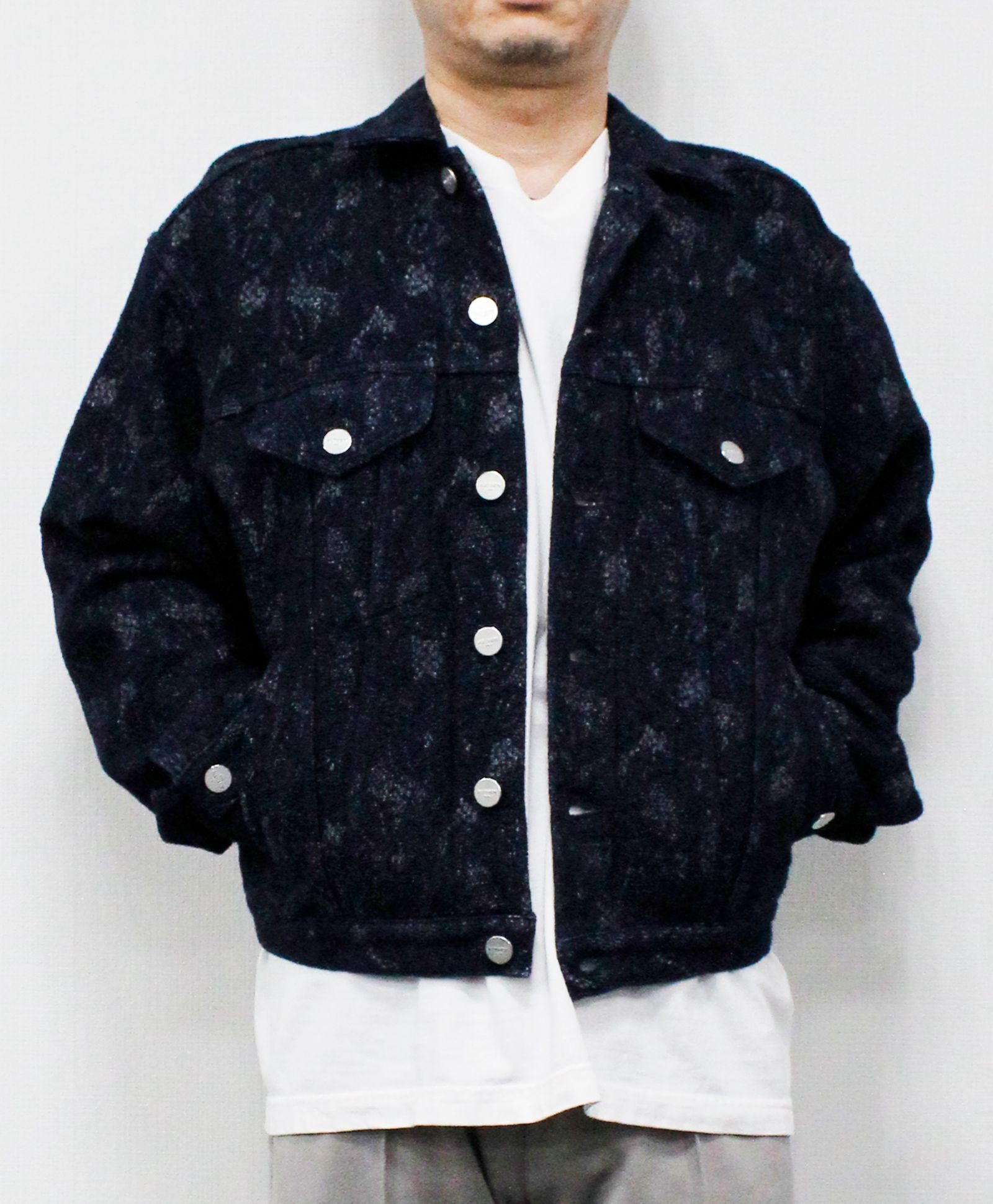 "ターク" トラッカージャケット / "TURK" TRUCKER JACKET JQ  / RINSE [AUT-095J-001]