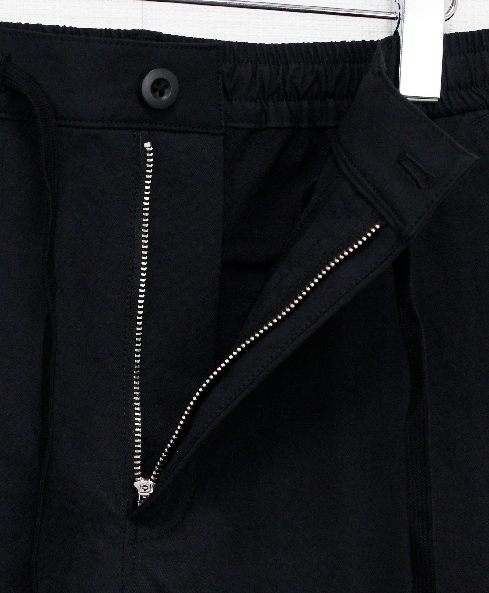 ヴィンテージナイロン リラックスイージーパンツ / ブラック[66010]