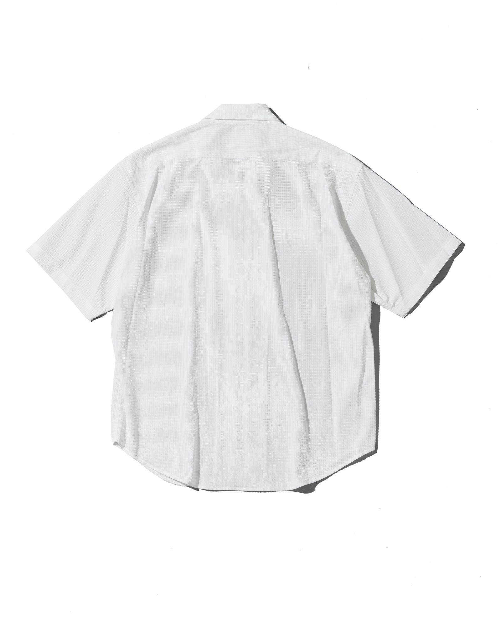 ☆先行予約☆ Dot Air®ジップアップショートスリーブシャツ / Dot Air® Zip Up S/S Shirt / WHITE【SH2601】