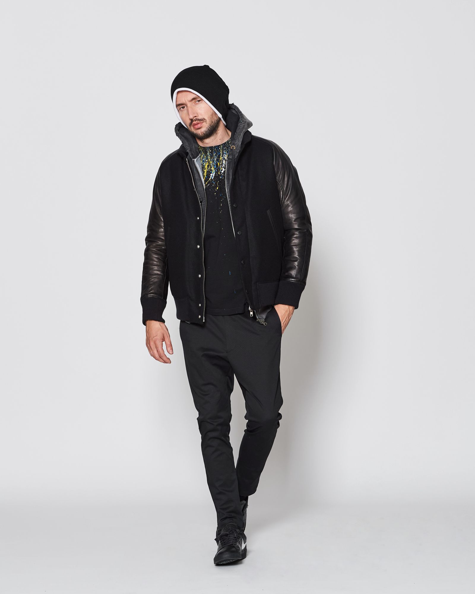 Studium Jacket / スタジアムジャケット / BLACK 【ST2301】