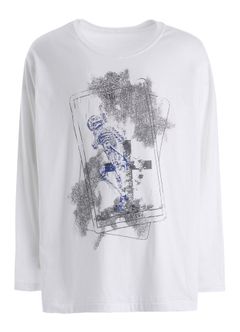 JERSEY THE DEATH T-SHIRT / WHITE [GW-T74-070-1]