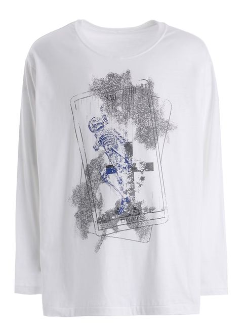 JERSEY THE DEATH T-SHIRT / WHITE [GW-T74-070-1]