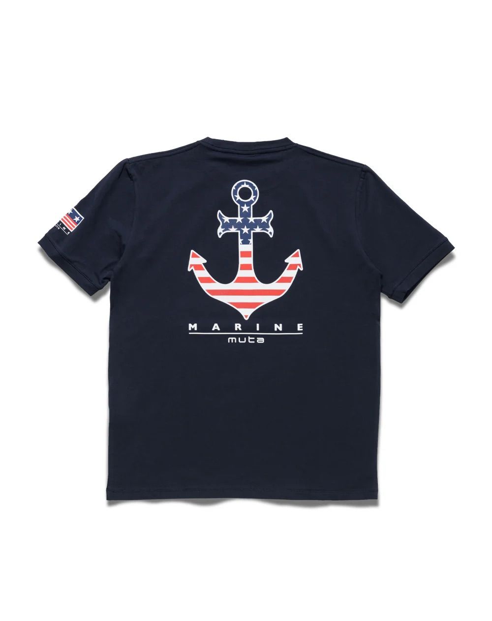 PALM WAVE ストレッチTシャツ / ネイビー [MMMP-434772] ⭐︎5月21日より随時出荷⭐︎