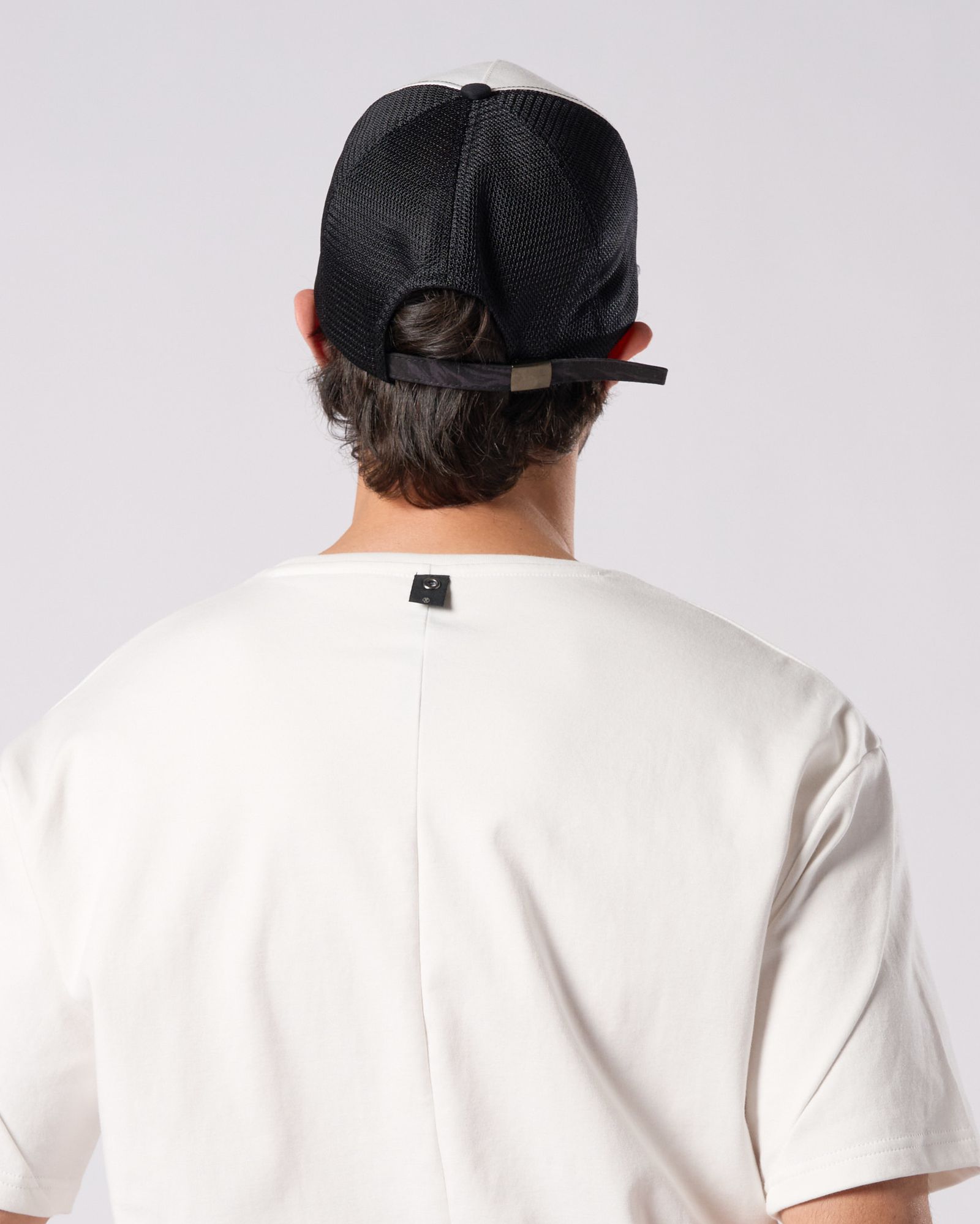 ☆先行予約☆muta × wjk  / ウェーブ カットオフ メッシュキャップ / wave cut-off mesh cap / BLACK 【810 mw05i】