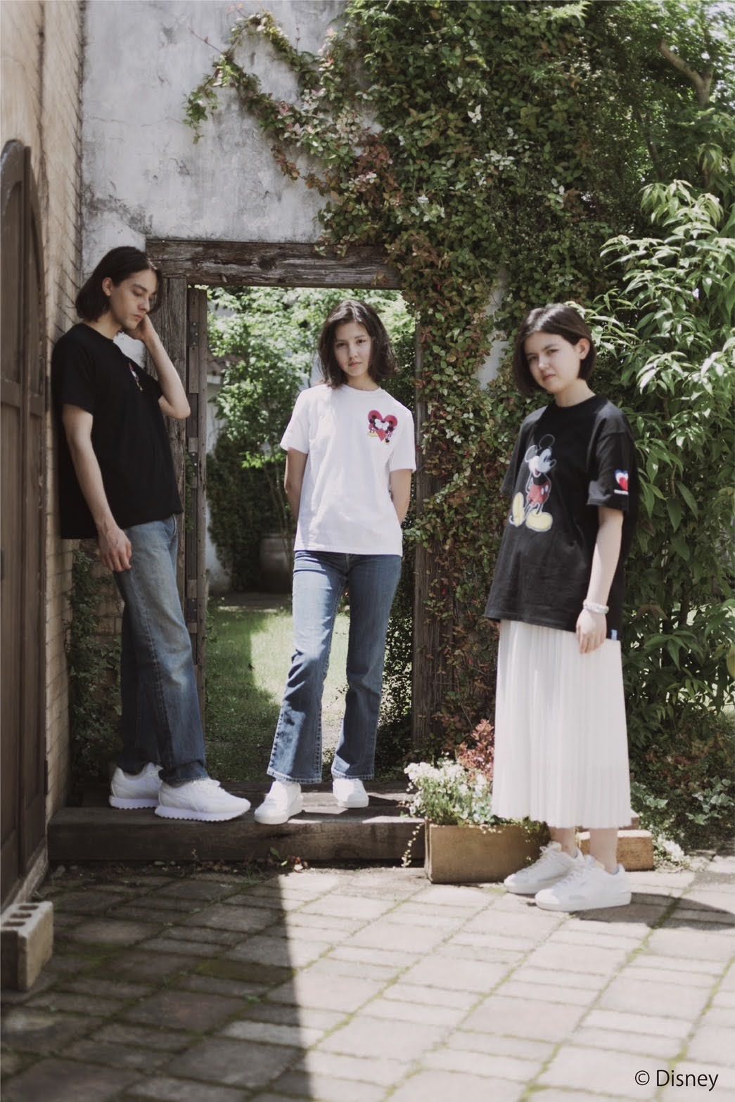 Limited design T-shirt 03 / Mickey / WHITE