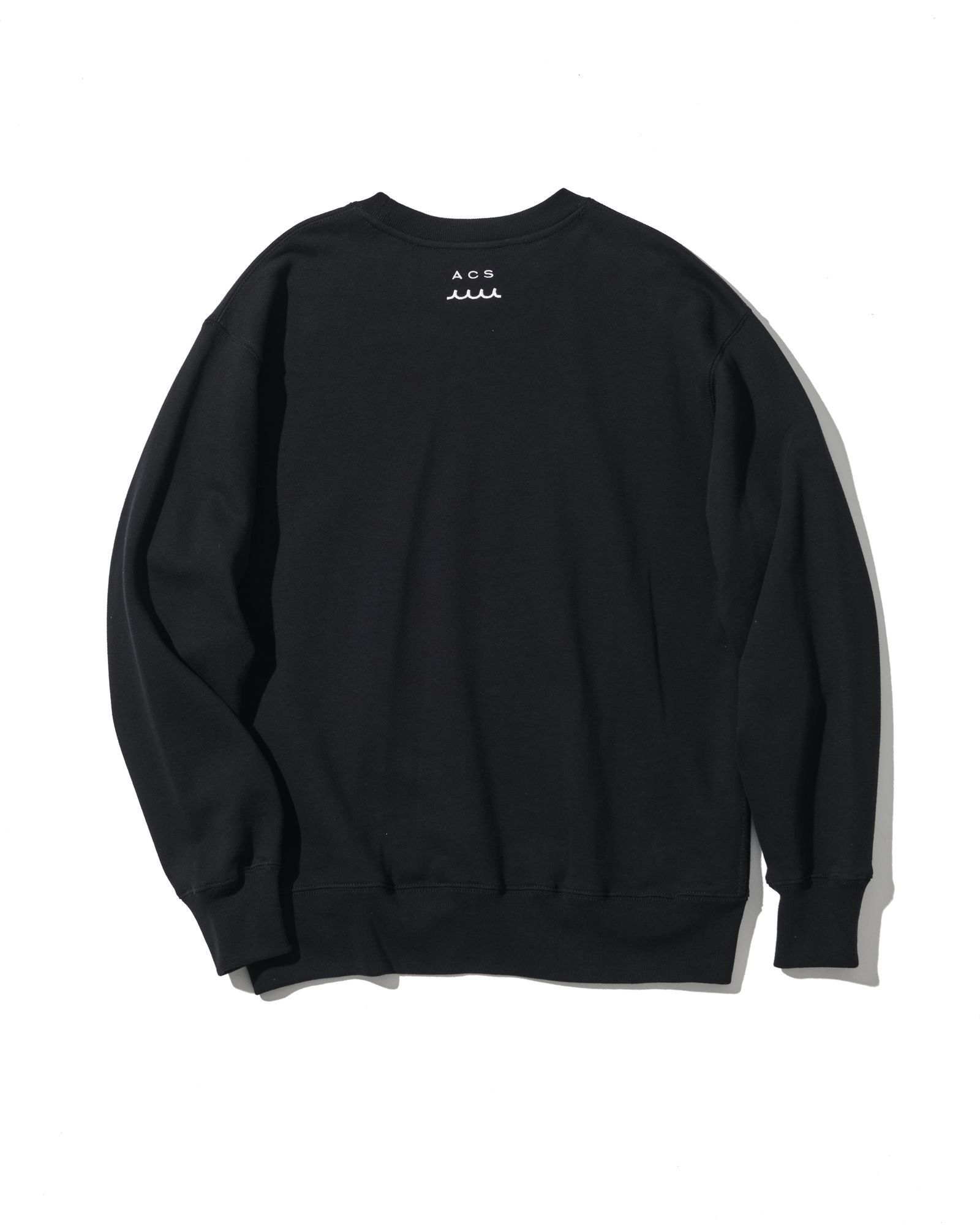 ☆先行予約☆muta MARINE × ACANTHUS  / クルーネックスウェット / Old Logo Crewneck / BLACK 【MA2632】