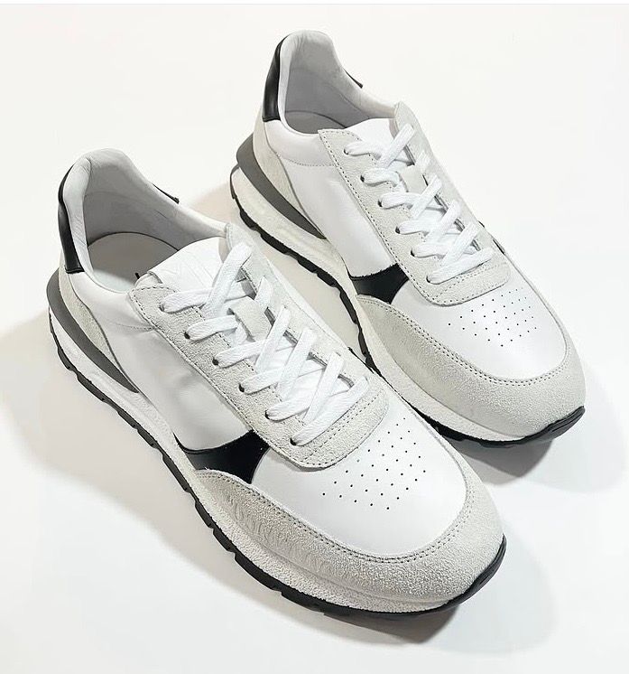 ローカットレザースニーカー / ホワイト / WHITE [MKSH04 ]