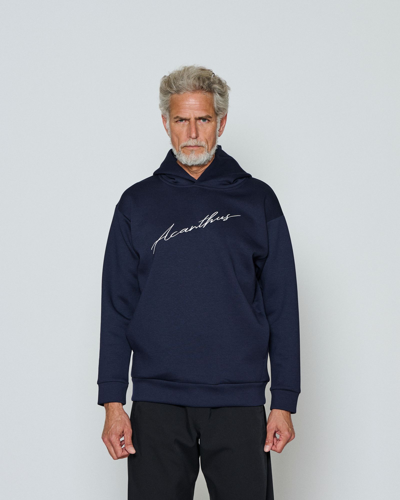☆先行予約☆  ダンボールニットスウェットパーカー / フーディー / Hooded Sweatshirt / NAVY 【DW2501】