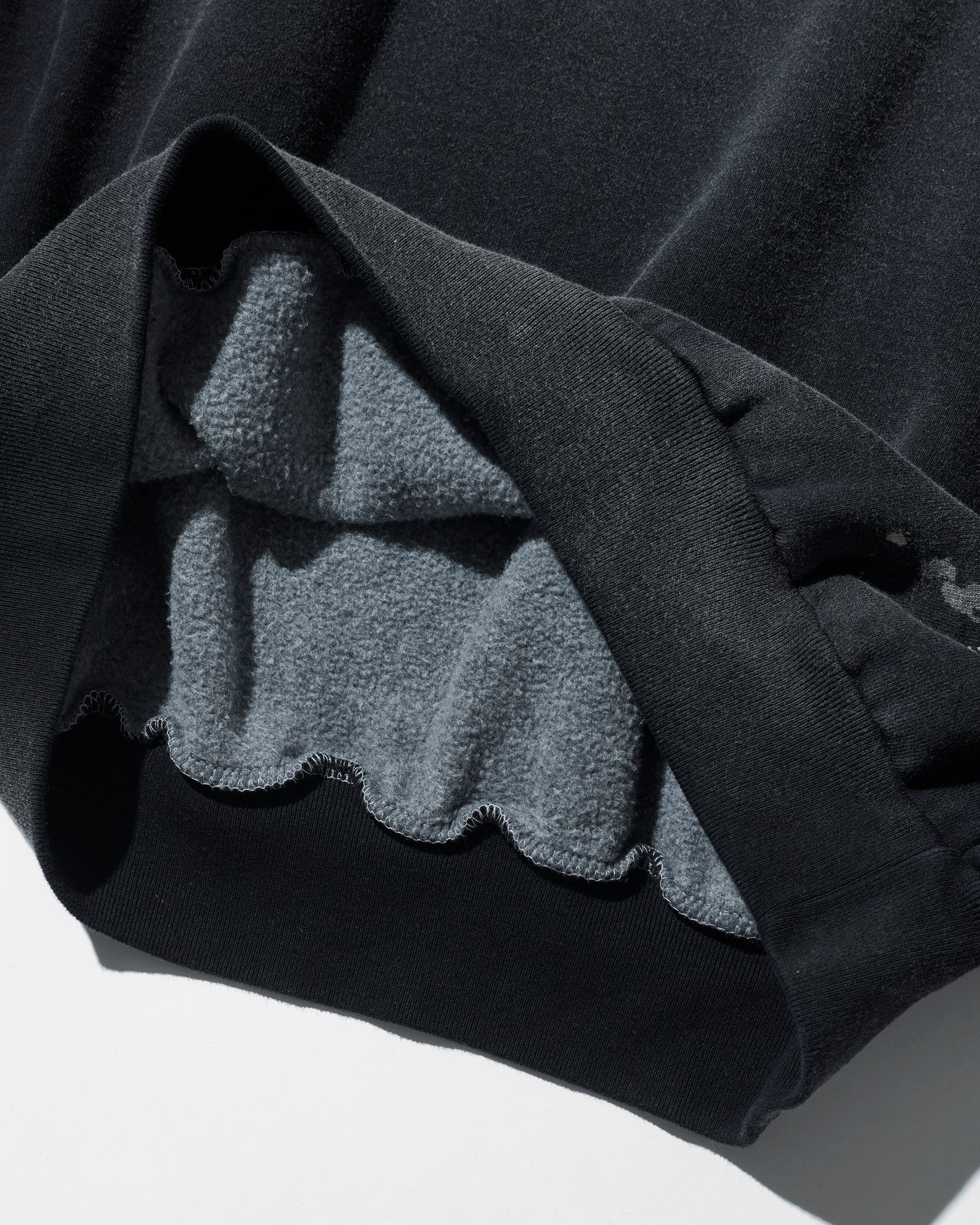 Damaged Crewneck Sweatshirt / スウェット / FADEDBLACK 【DH2503】