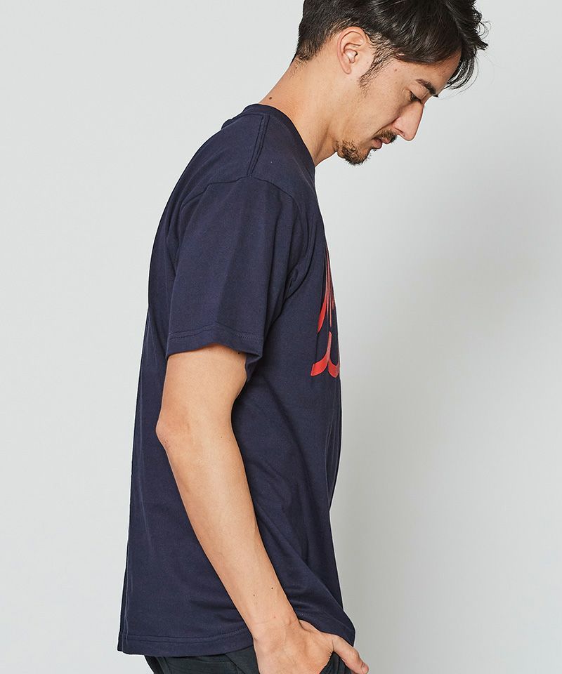 ACANTHUS x muta MARINE / muta Script Logo Tee / Tシャツ / NAVY / MA2438
