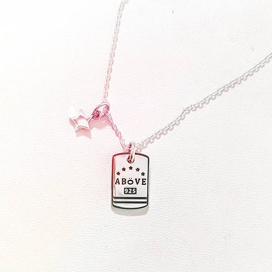 ABOVE ID necklace / アボーブアイディーネックレス / シルバー [219B27SS]