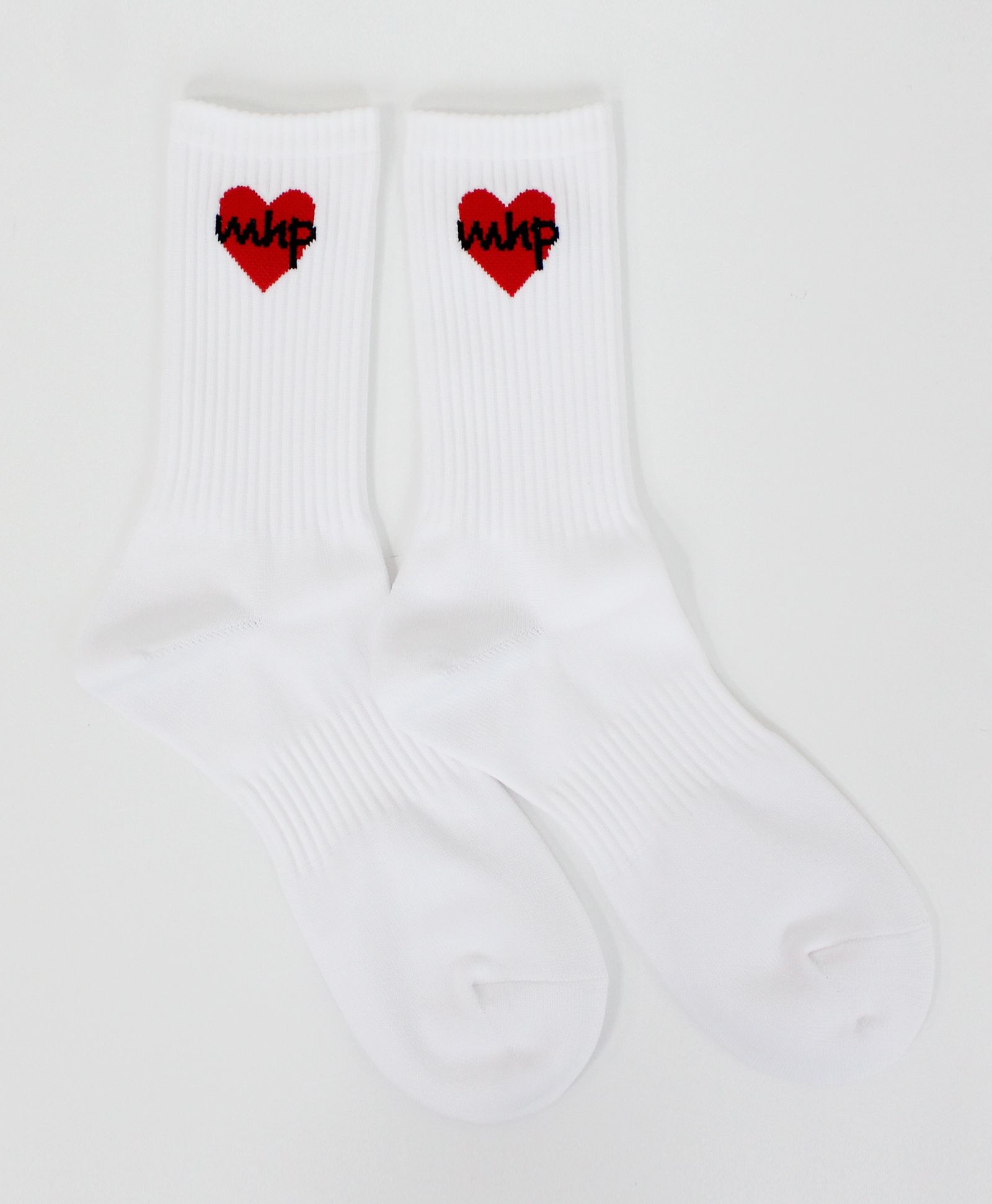 ソックス / Heart Socks / WHITE