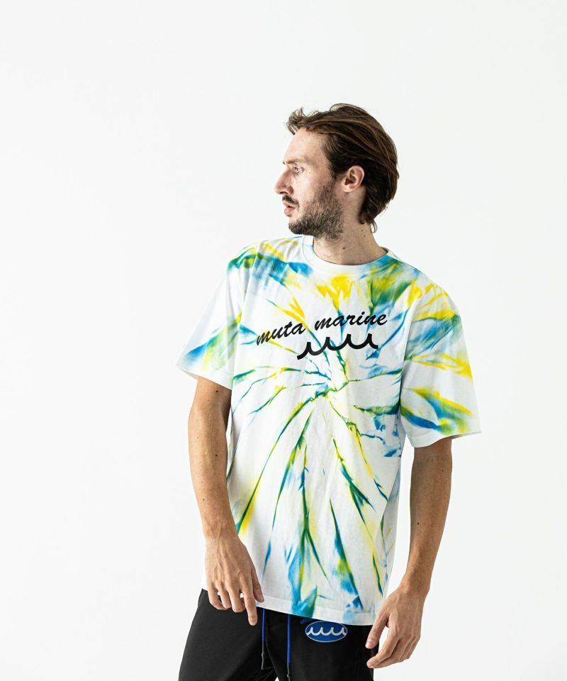 ACANTHUS - ACANTHUS x muta MARINE / Hand Spiral Dye Tee / タイダイ