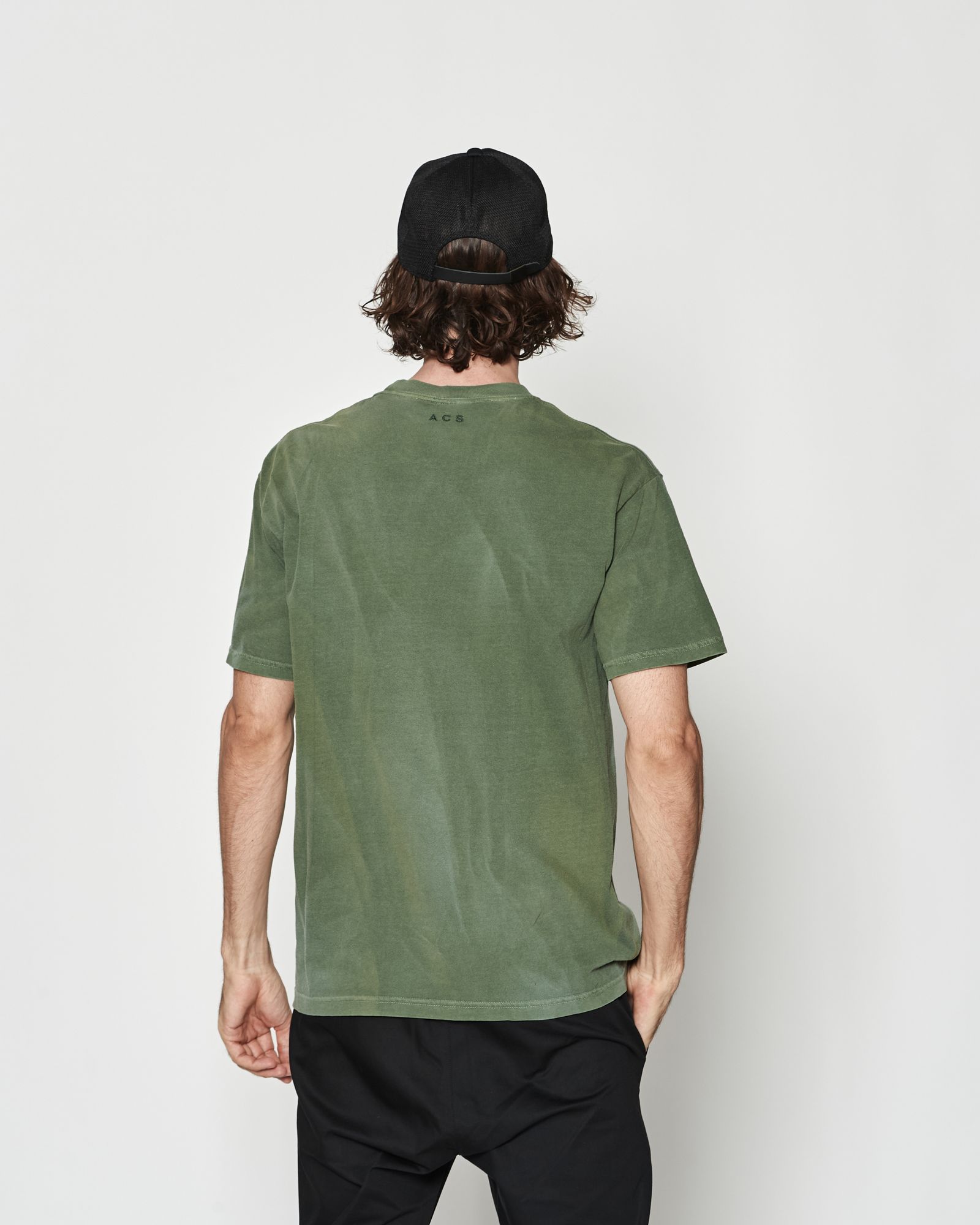 ☆先行予約☆ エイジングゴーストポケットTシャツ  /  Aging Ghost Pocket Tee / OLIVE【CT2603】