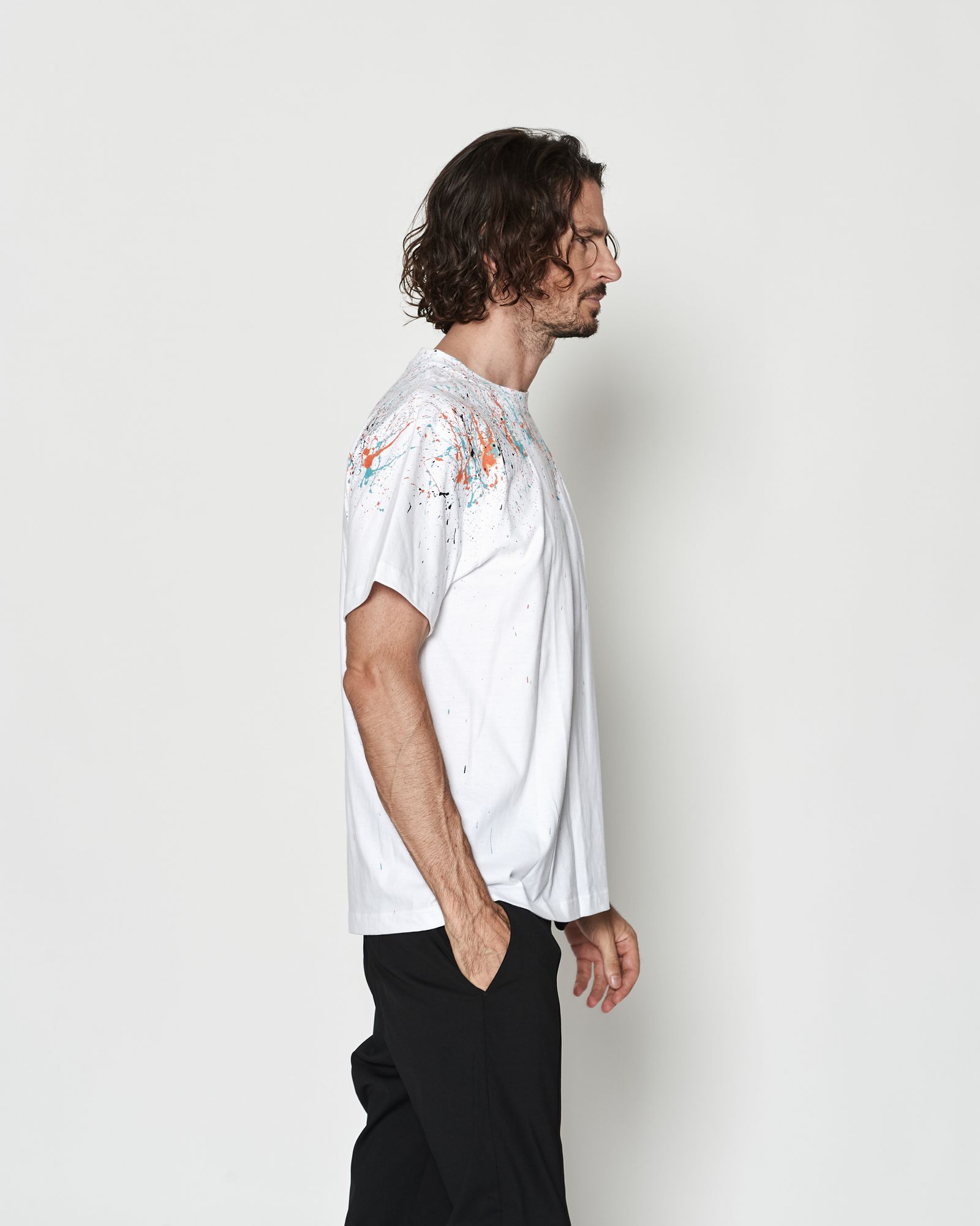 ☆先行予約☆ スプラッシュTシャツ  /  Splash Tee / WHITE【CT2602】