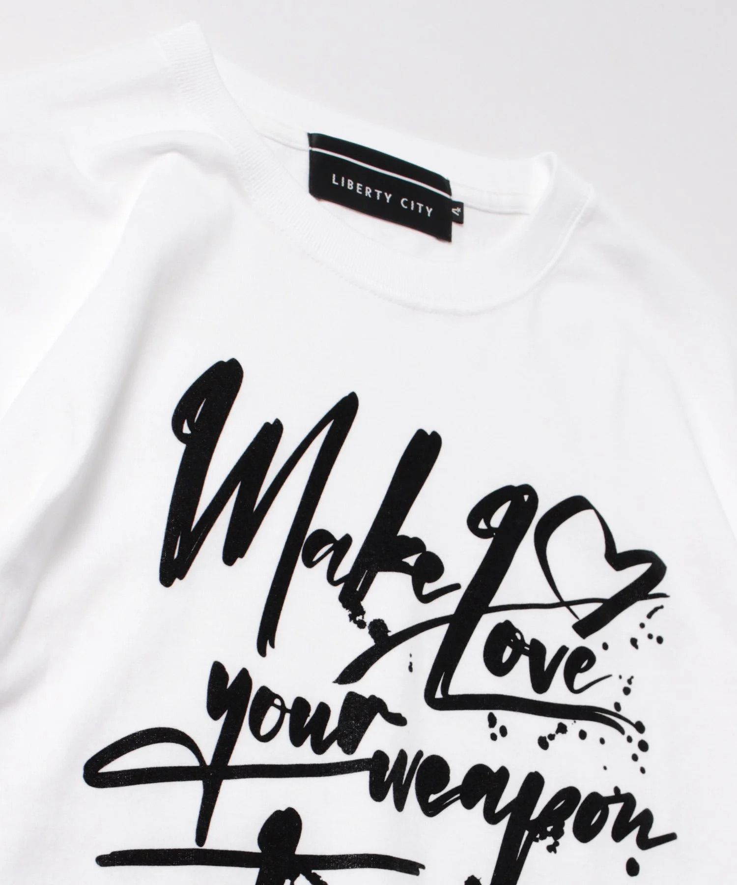 [MAKE LOVE] Tシャツ / WHITE [241718HW]