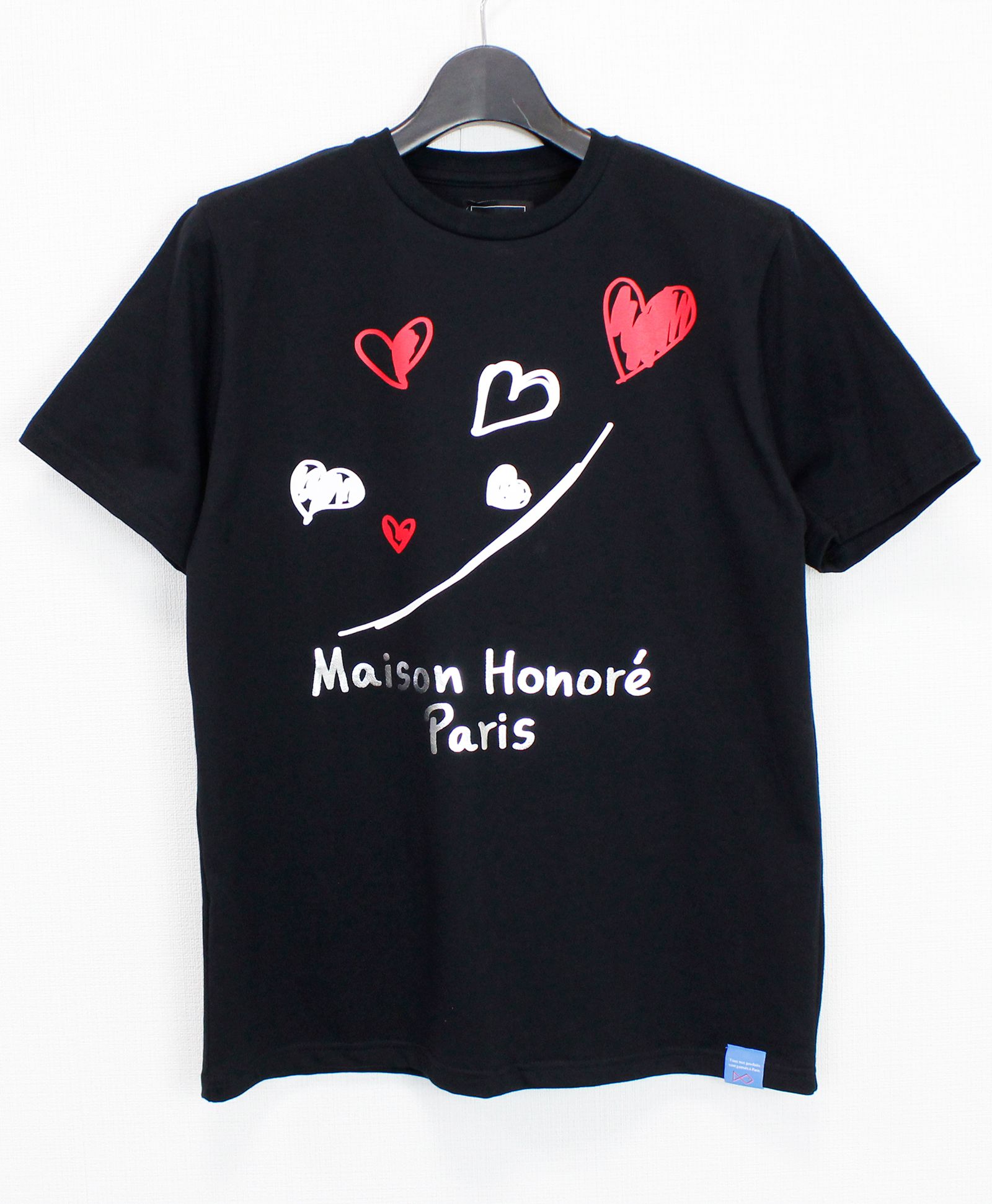 MAISON HONORE - Tシャツ / Heart Pothos / Black | femt