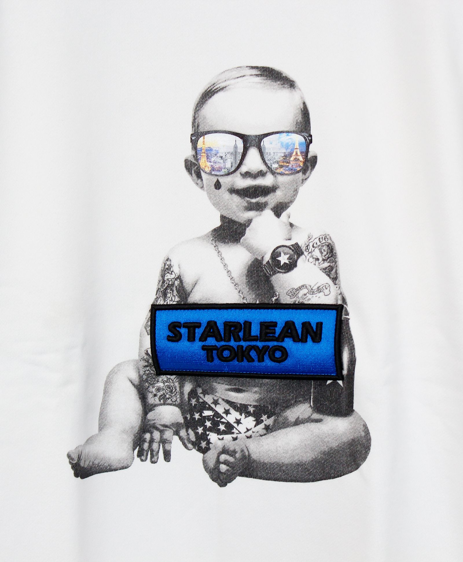 スウェット / CITY BABY SWEAT / WHITE  [SLSW061]