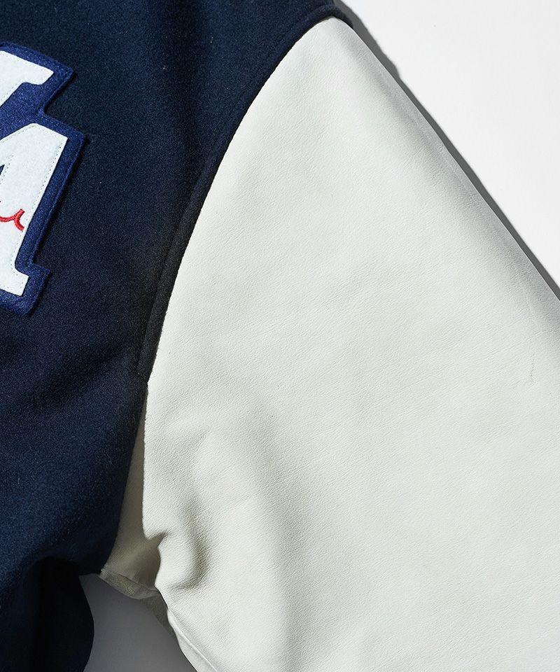 muta MARINE x ACANTHUS / muta Studium Jacket / スタジアムジャケット / NAVY / MA2425