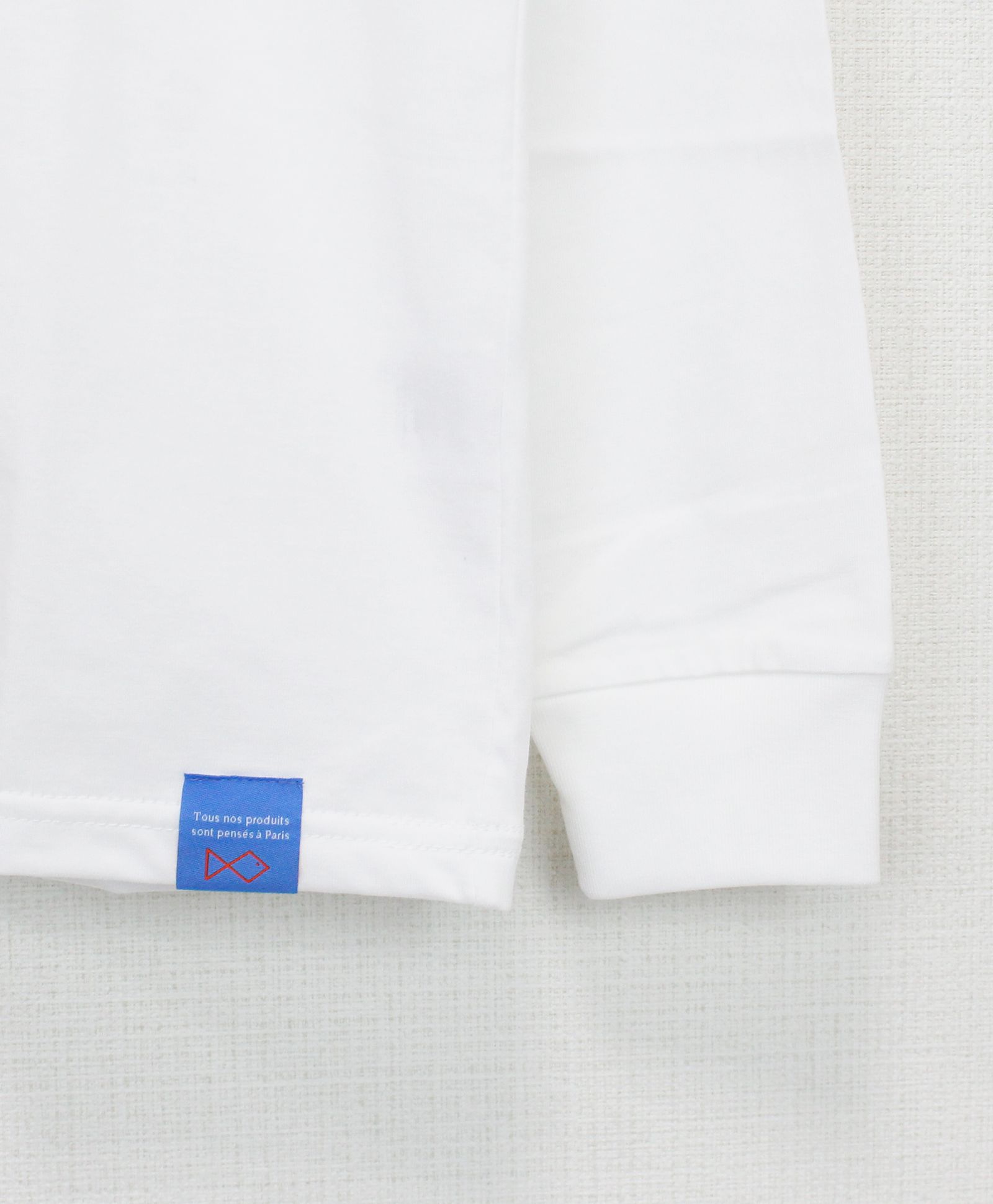 ロングスリーブTシャツ / Tiphanie / WHITE x ROYAL BLUE