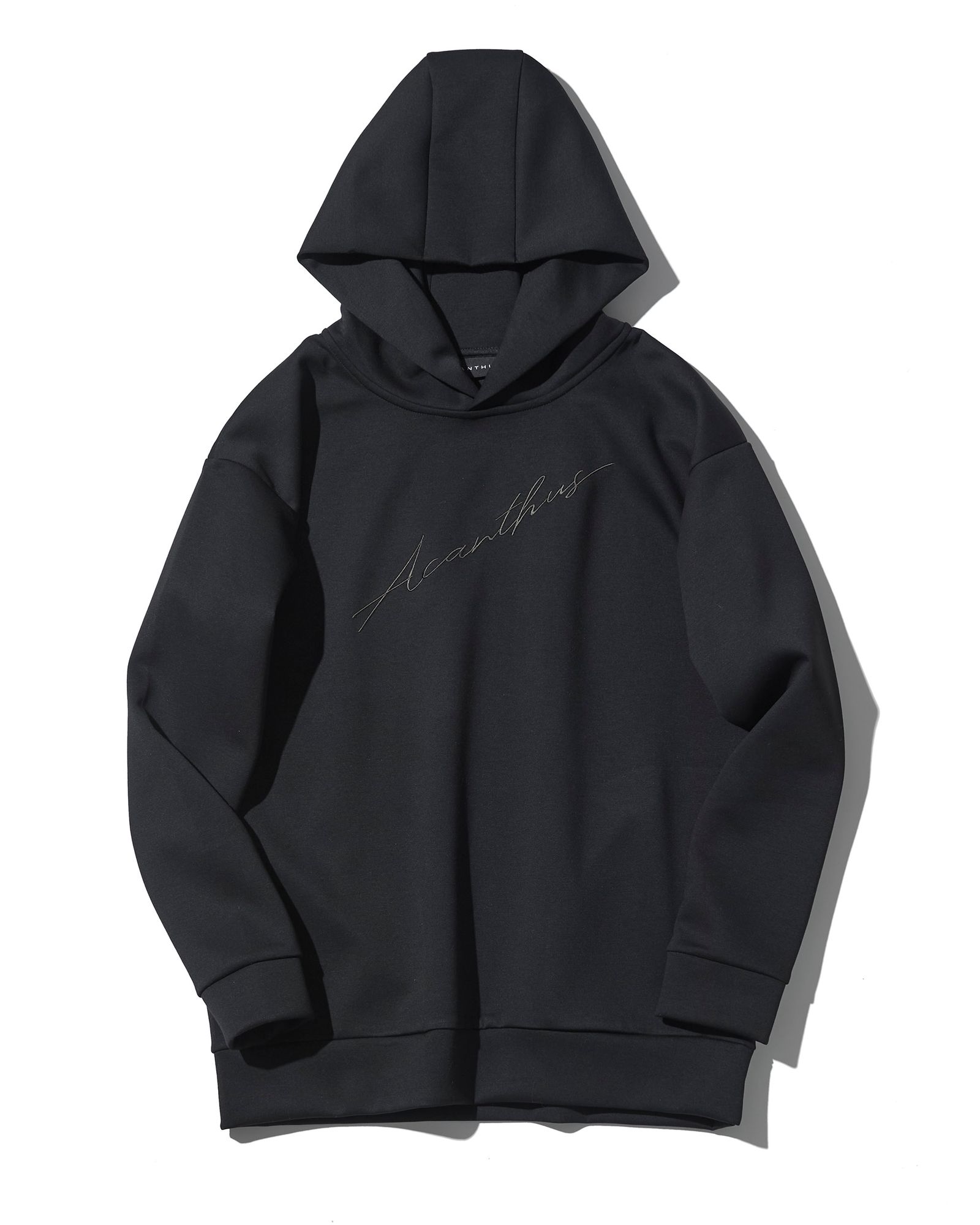 ACANTHUS / Double-knit Hooded Sweatshirt / パーカー / BLACK 【DW2501】