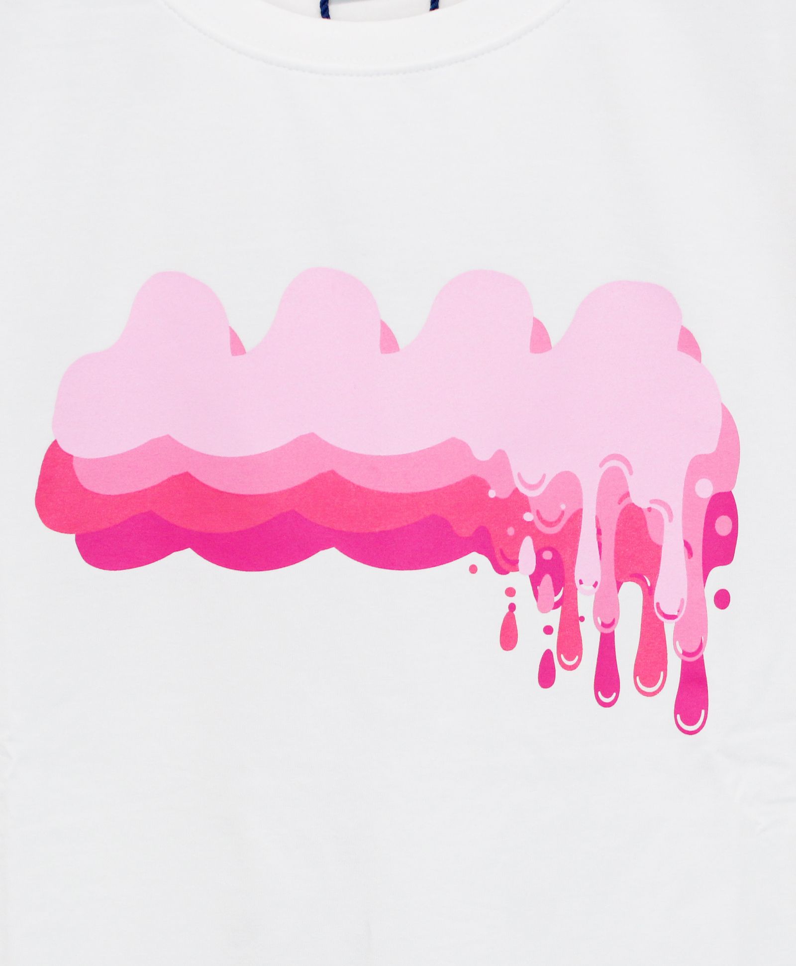 MELT WAVE Tシャツ / ホワイト/ピンク [MMAX-434461]