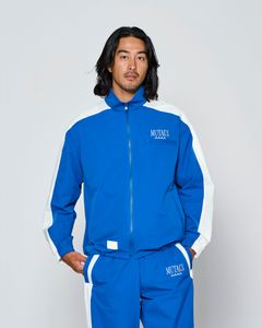 ☆先行予約☆muta MARINE × ACANTHUS  / サイドライントラックジャケット / Side Line Track Jacket / BLUE【MA2704】