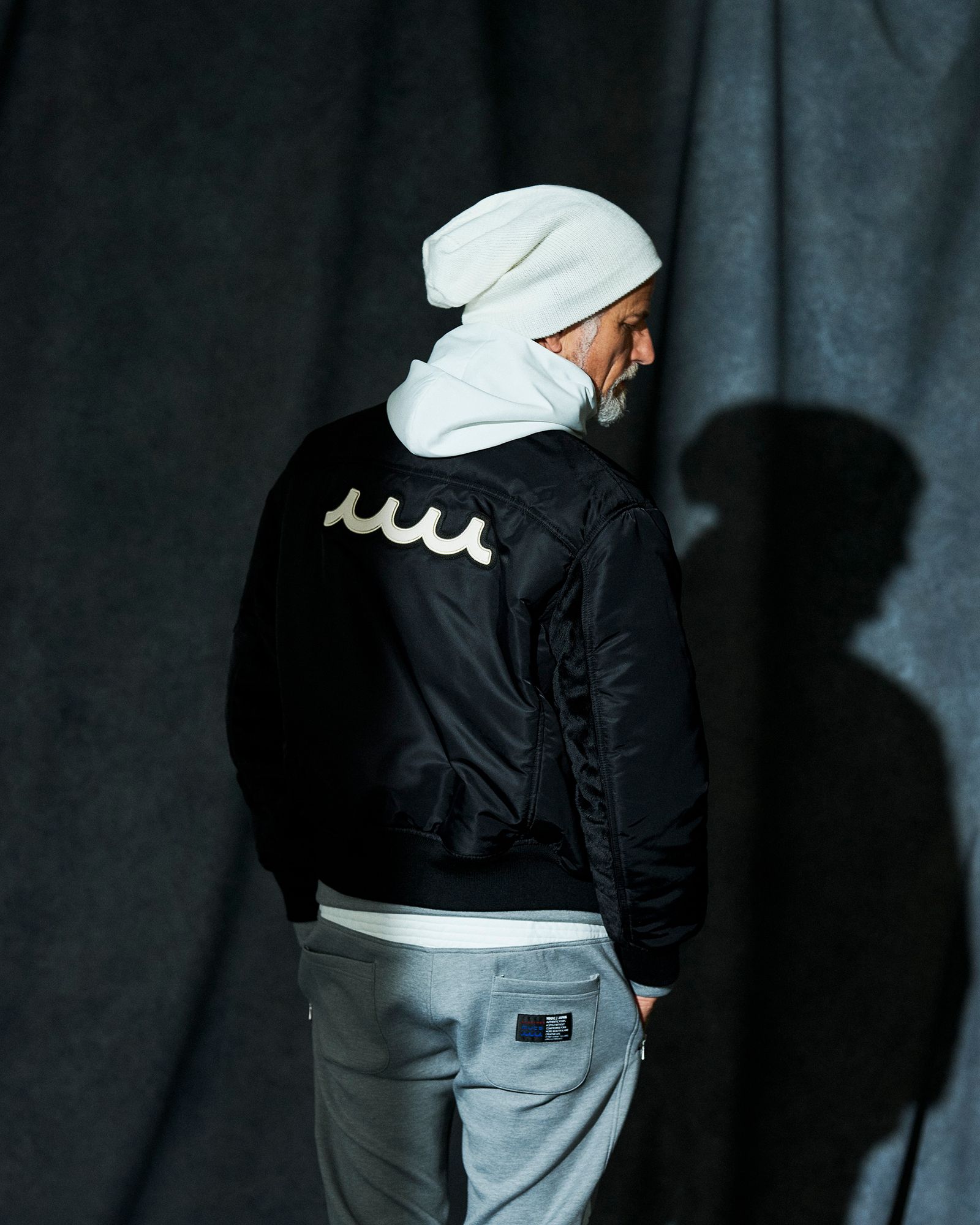 ☆先行予約☆ muta MARINE × ACANTHUS / オーバーサイズMA-1 / Oversize MA-1 / BLACK 【MA2649】