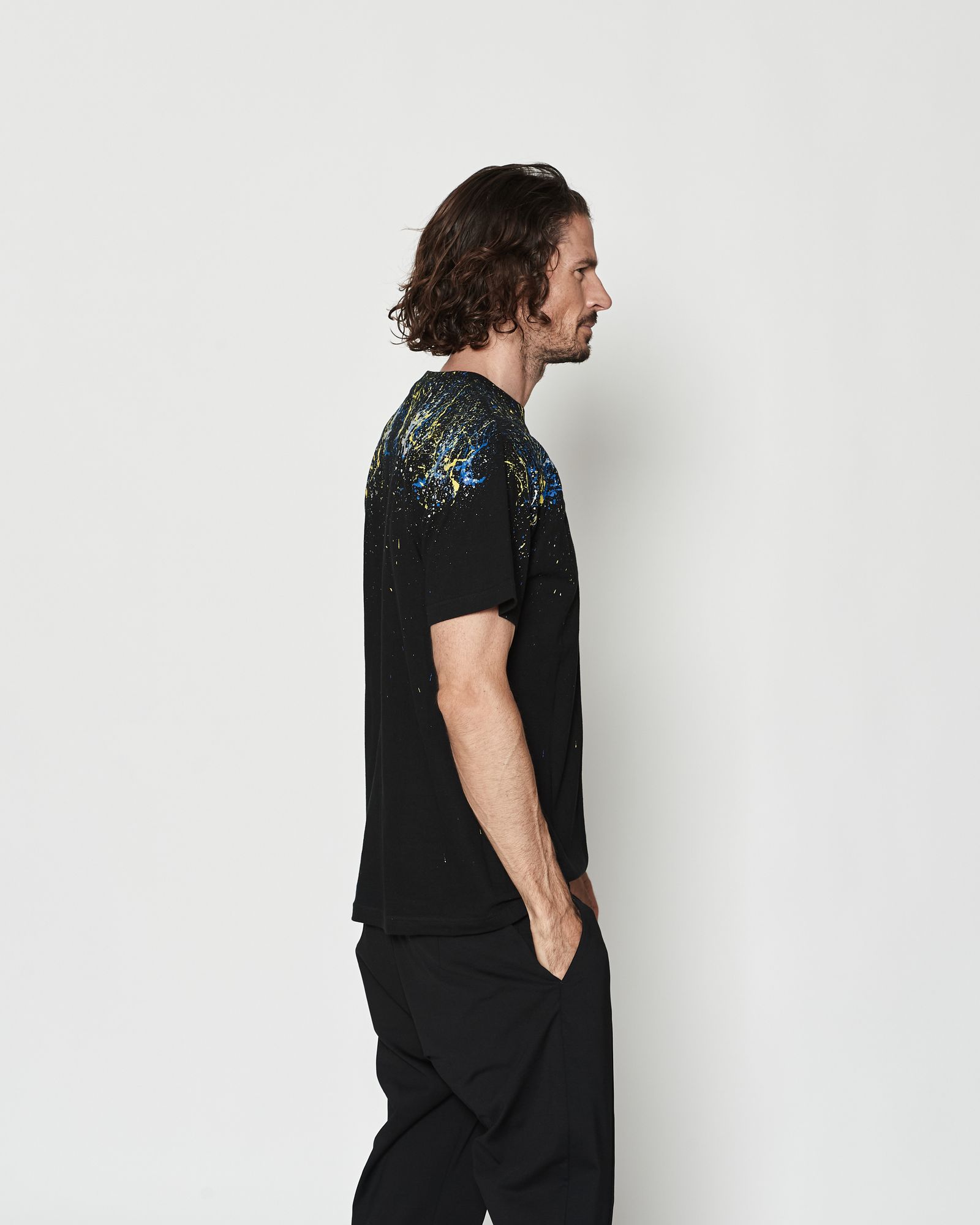 ☆先行予約☆ スプラッシュTシャツ  /  Splash Tee / BLACK【CT2602】
