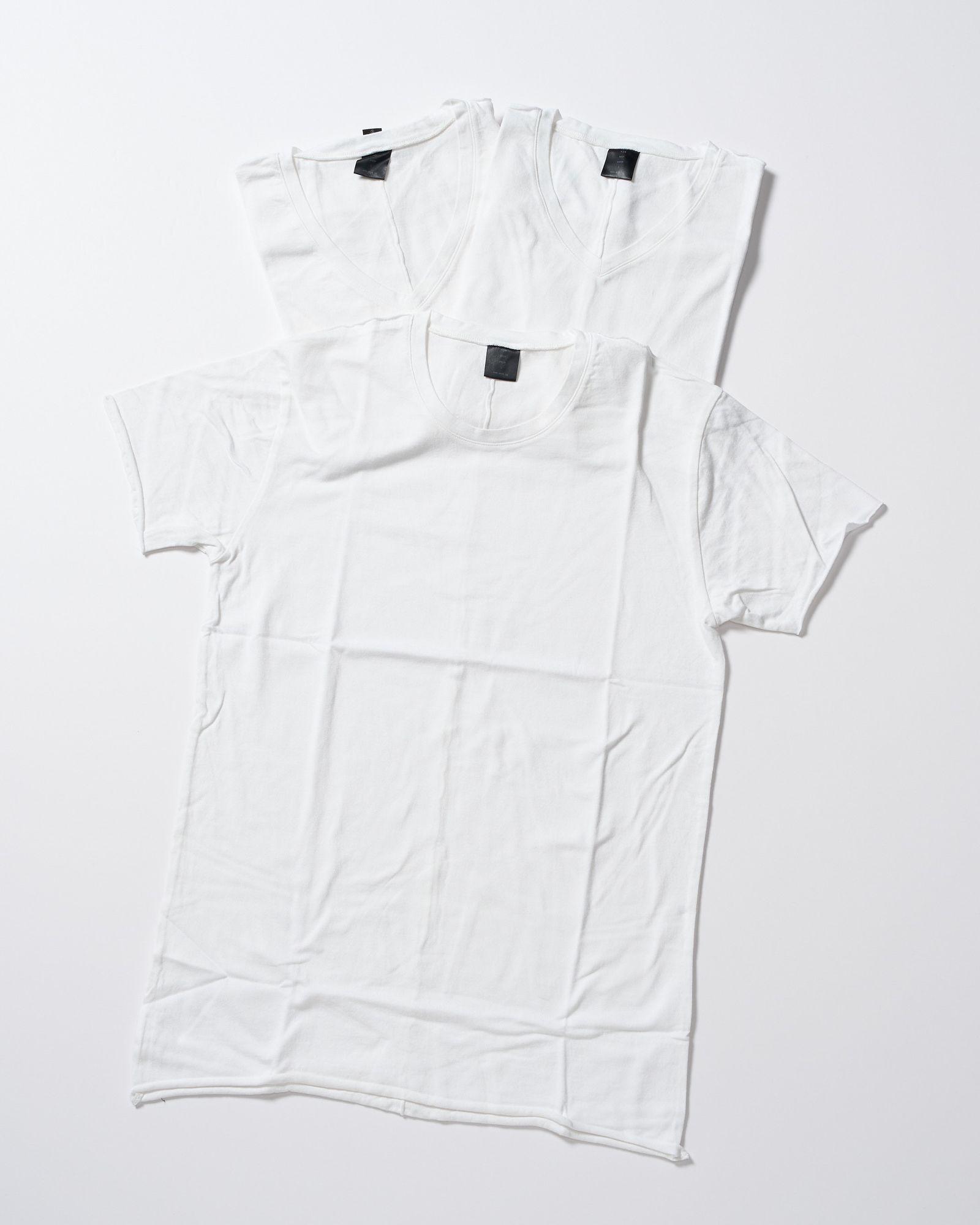 ☆先行予約☆ 3パックTシャツ /  3 in pack-T S/S / WHITE[9921 pk05i]