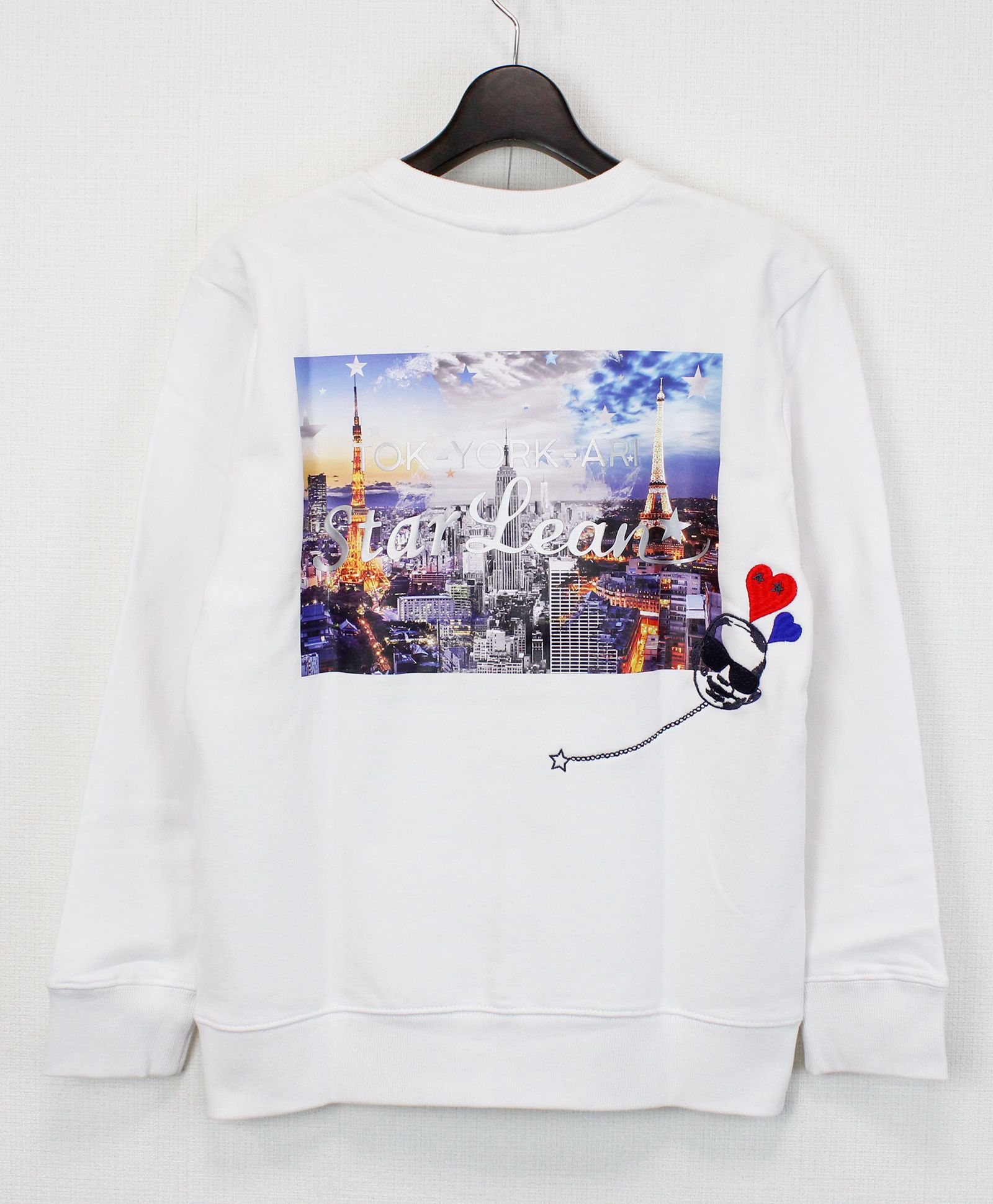 スウェット / CITY BABY SWEAT / WHITE  [SLSW061]
