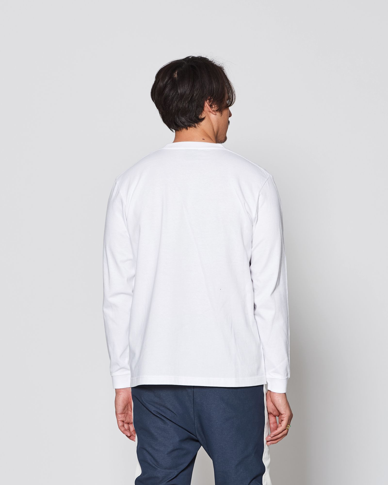 ACANTHUS × muta MARINE / muta Multi Logo L/S Tee / ロンT / WHITE 【MA2540】