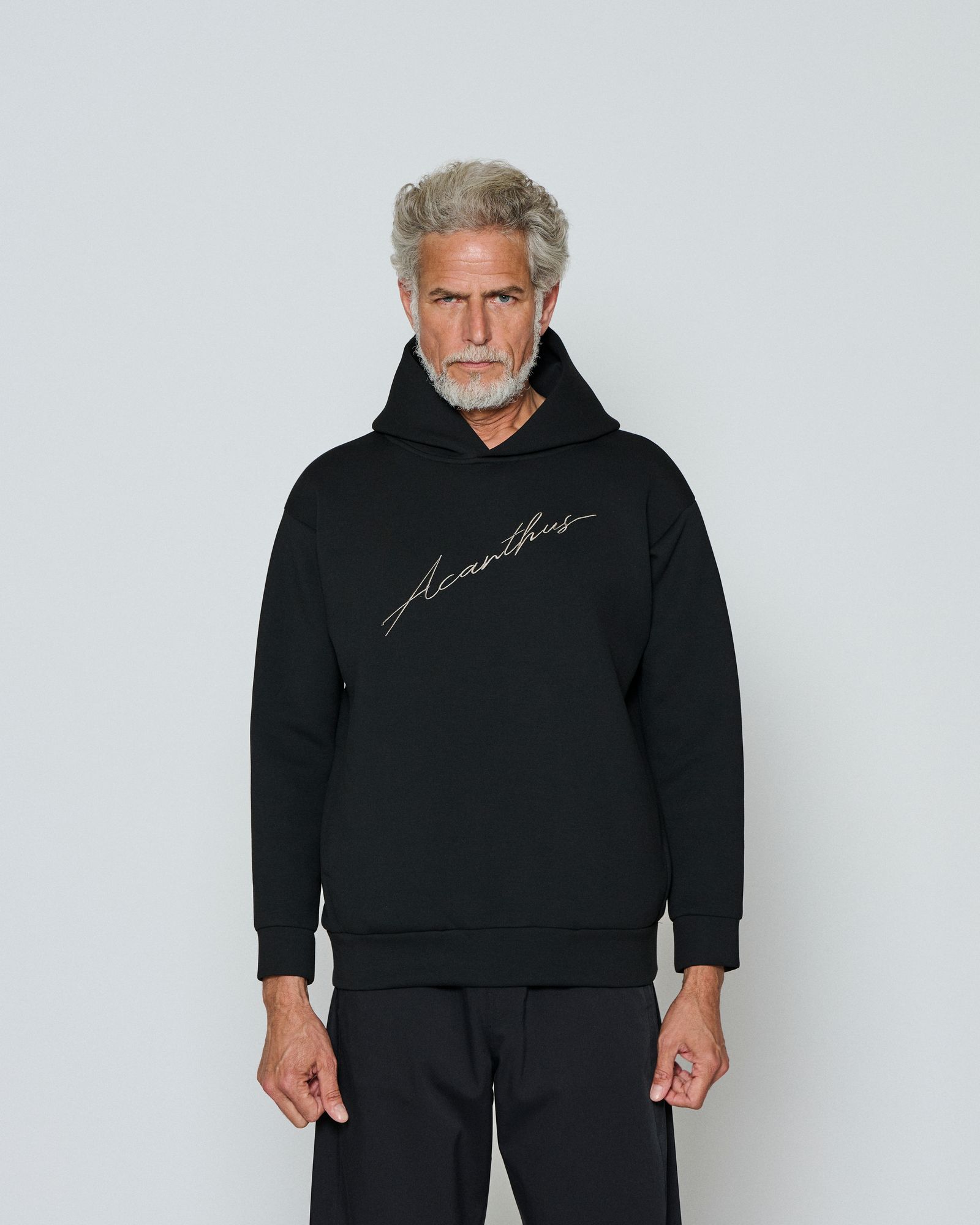 ☆先行予約☆  ダンボールニットスウェットパーカー / フーディー / Hooded Sweatshirt / BLACK 【DW2501】