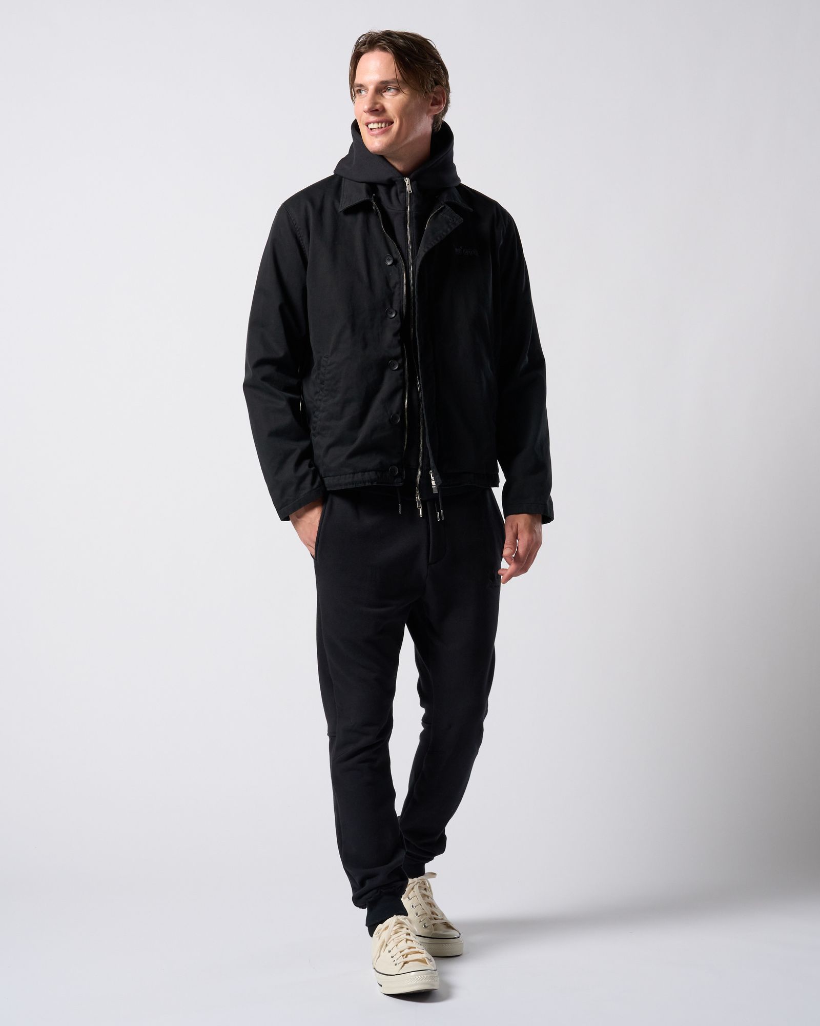 ☆先行予約☆ muta × wjk  / ユーティリティーデッキジャケット / utility deck jacket / BLACK [205 mw06j]