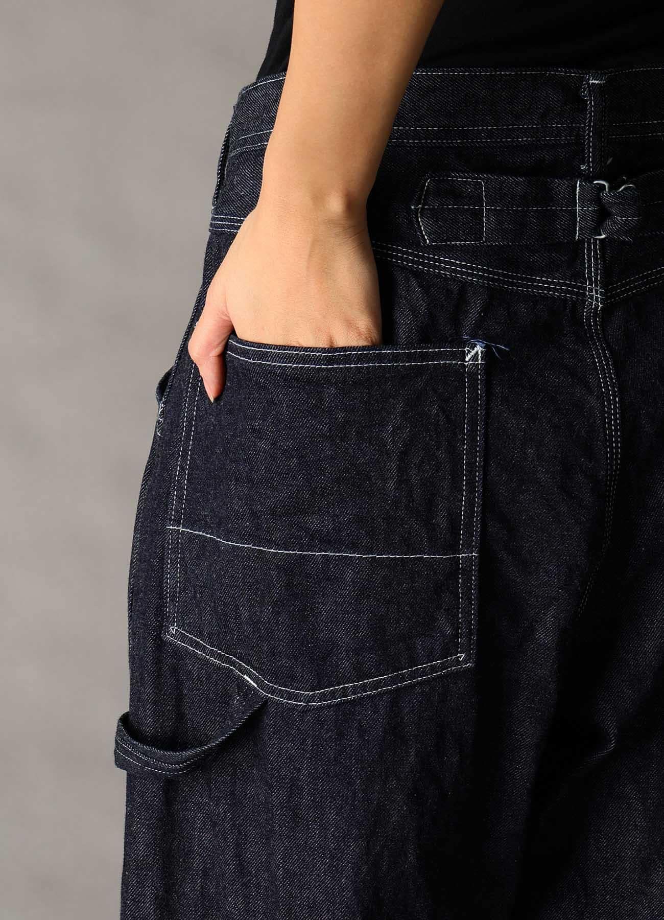 Ground Y×EDWIN 11oz INDIGO DENIM PAINTER PANTS  / デニムペインターパンツ / INDIGO [GX-P03-006-1]