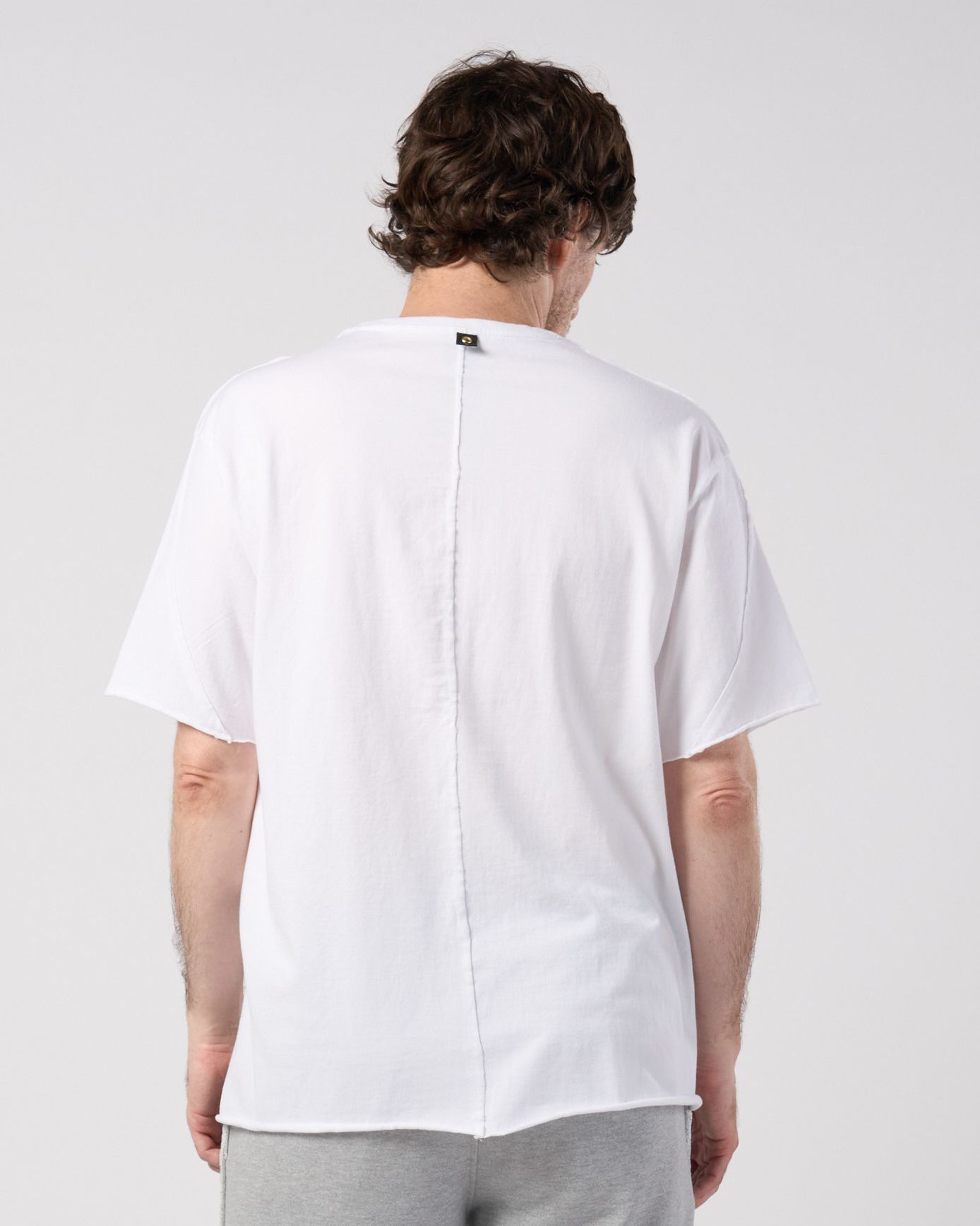 ☆先行予約☆Maison Honoré Paris× wjk  / ハートフィッシュ カットオフ 半袖Tシャツ / heart fish cut-off S/S / white×red【710 hw01k】
