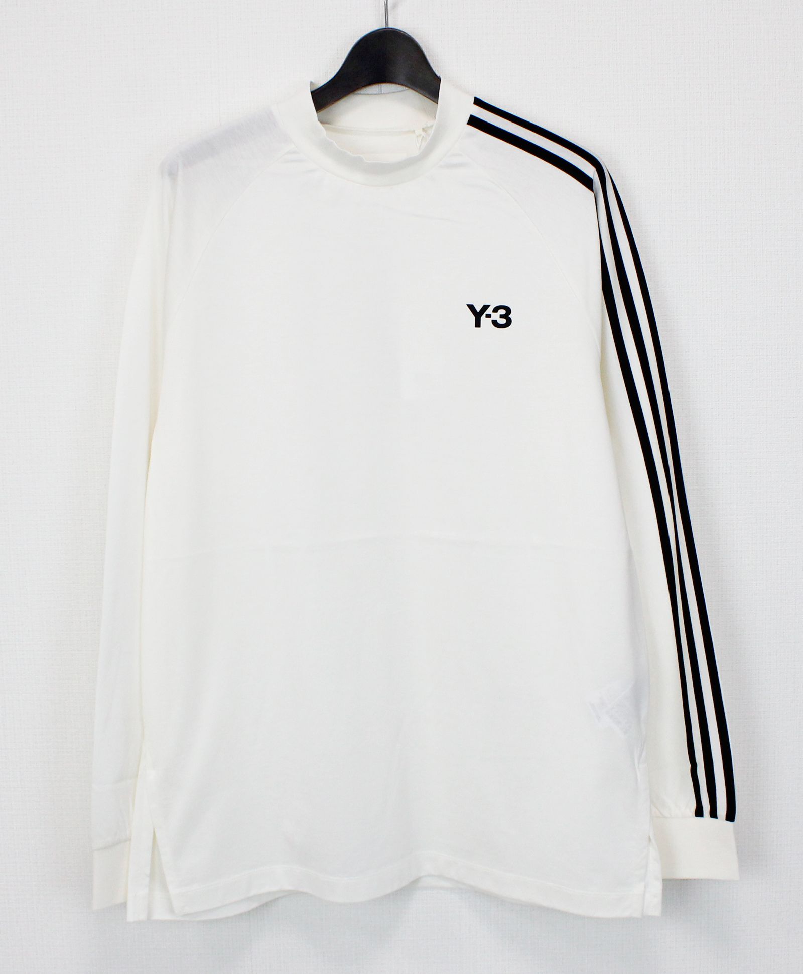 Y-3 - ロングスリーブTシャツ / 3S LS TEE / BLACK / OFFWHITE [H44800