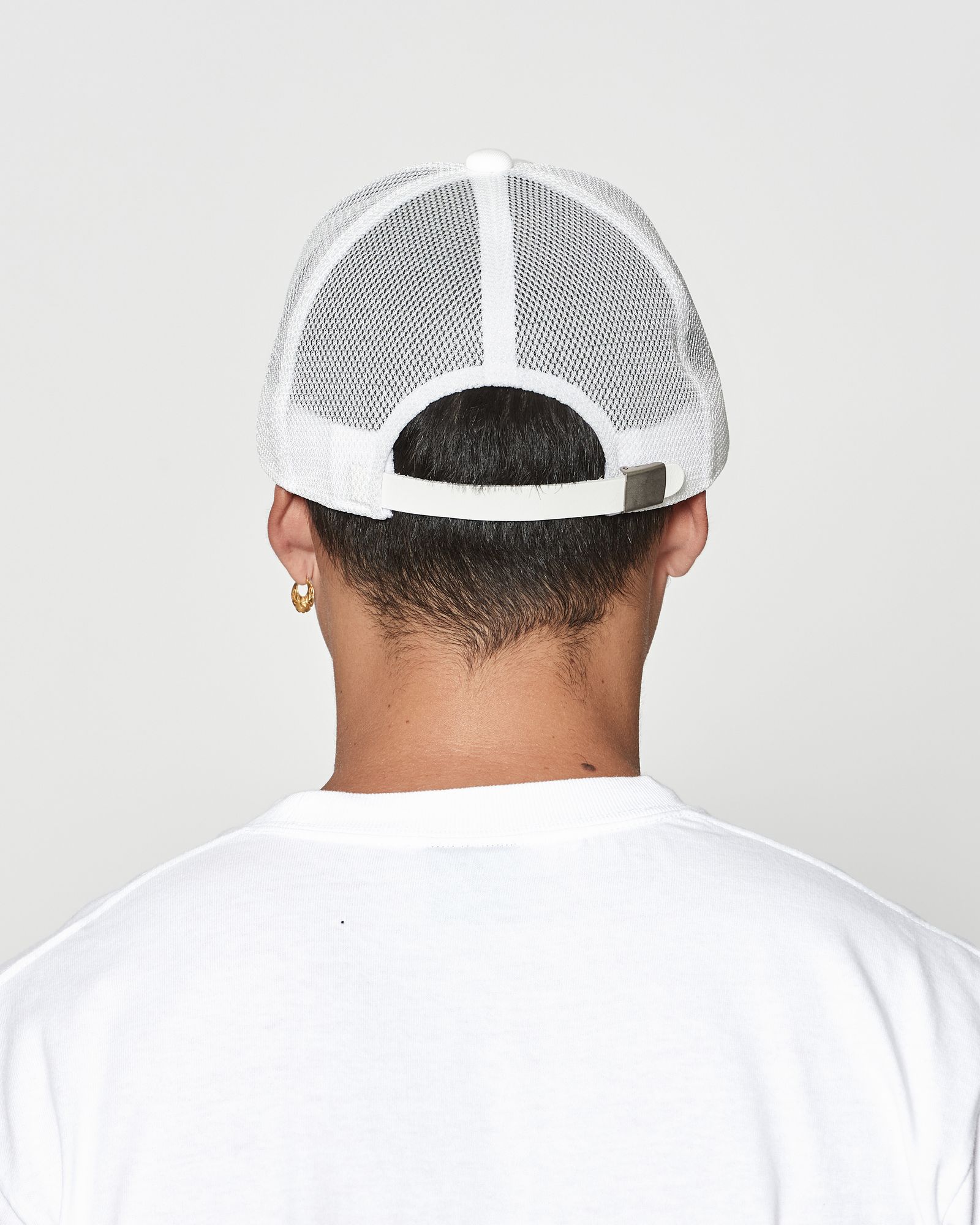☆先行予約☆muta MARINE × ACANTHUS  / カレッジロゴメッシュキャップ / College Logo Mesh Cap / WHITE 【MA2622】