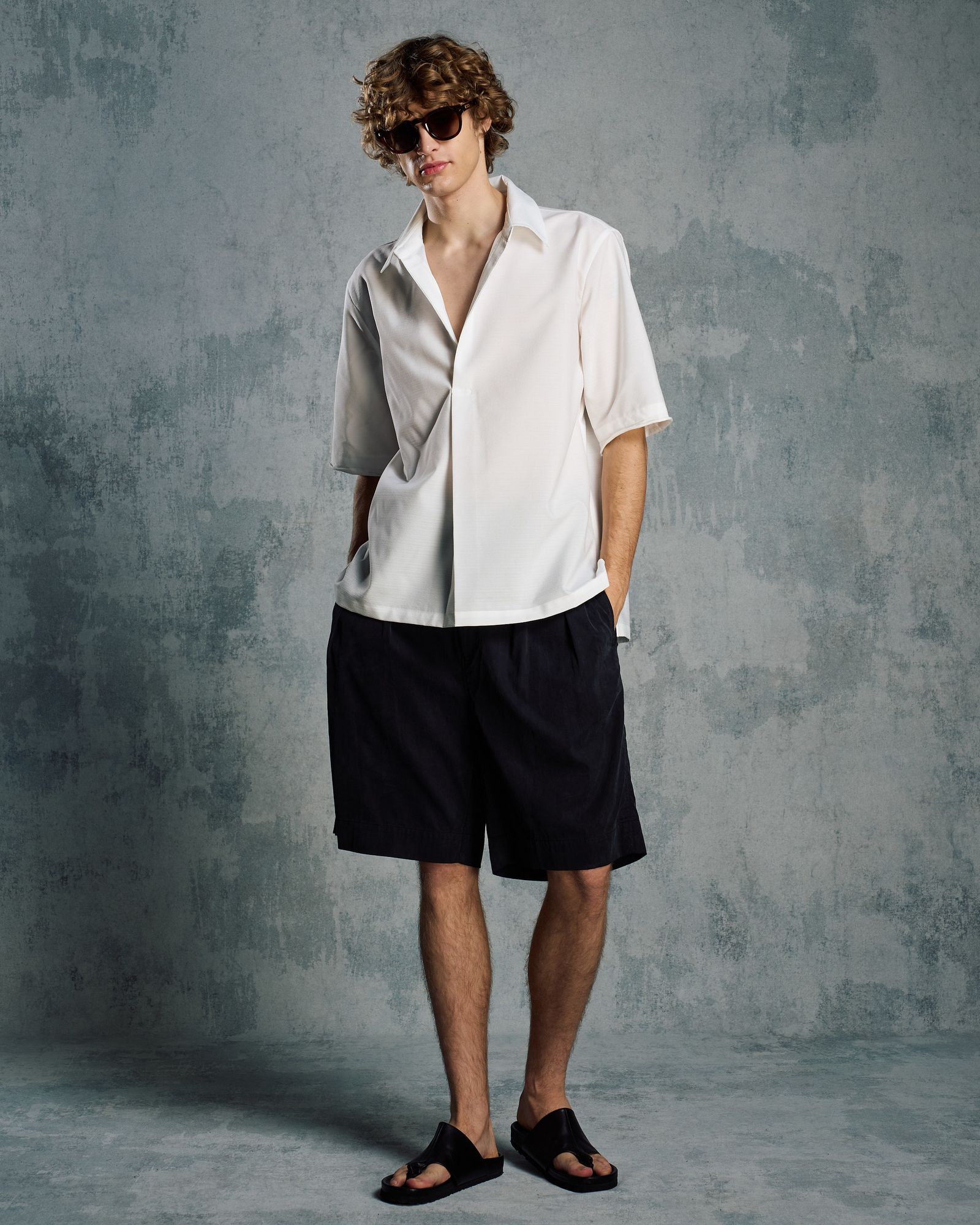 ☆先行予約☆ グルカイージーショーツ / gurkha easy shorts / BLACK [5218 cu01i]