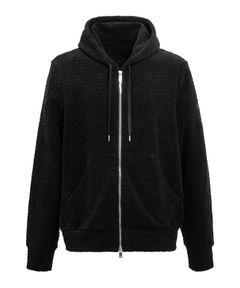 DOVINO ドヴィーノ /  パイルジップパーカー  / ブラック [MCKZ0469063588]