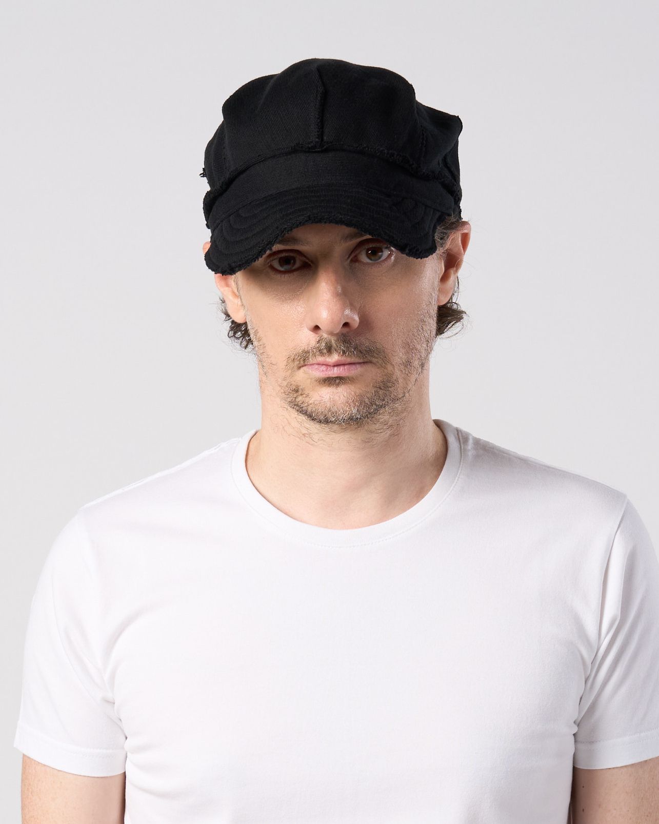 ☆先行予約☆ wjk  / ジャージーエンジニアキャップ / jersey engineer cap / deep black【8987 mj51k】