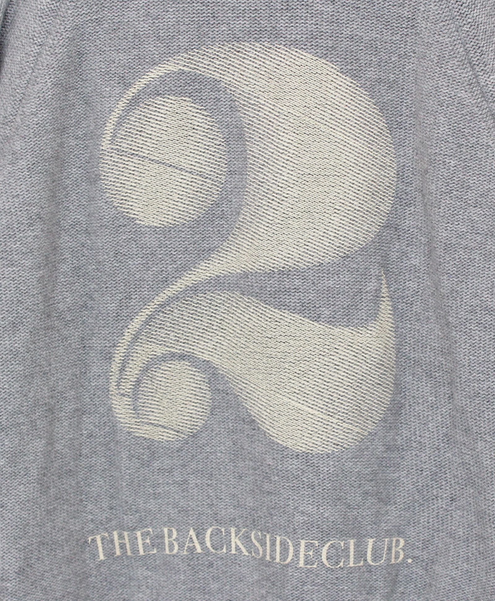 ニットカーディガン / NUMBER KNITWEAR / GREY 【KCX 702】