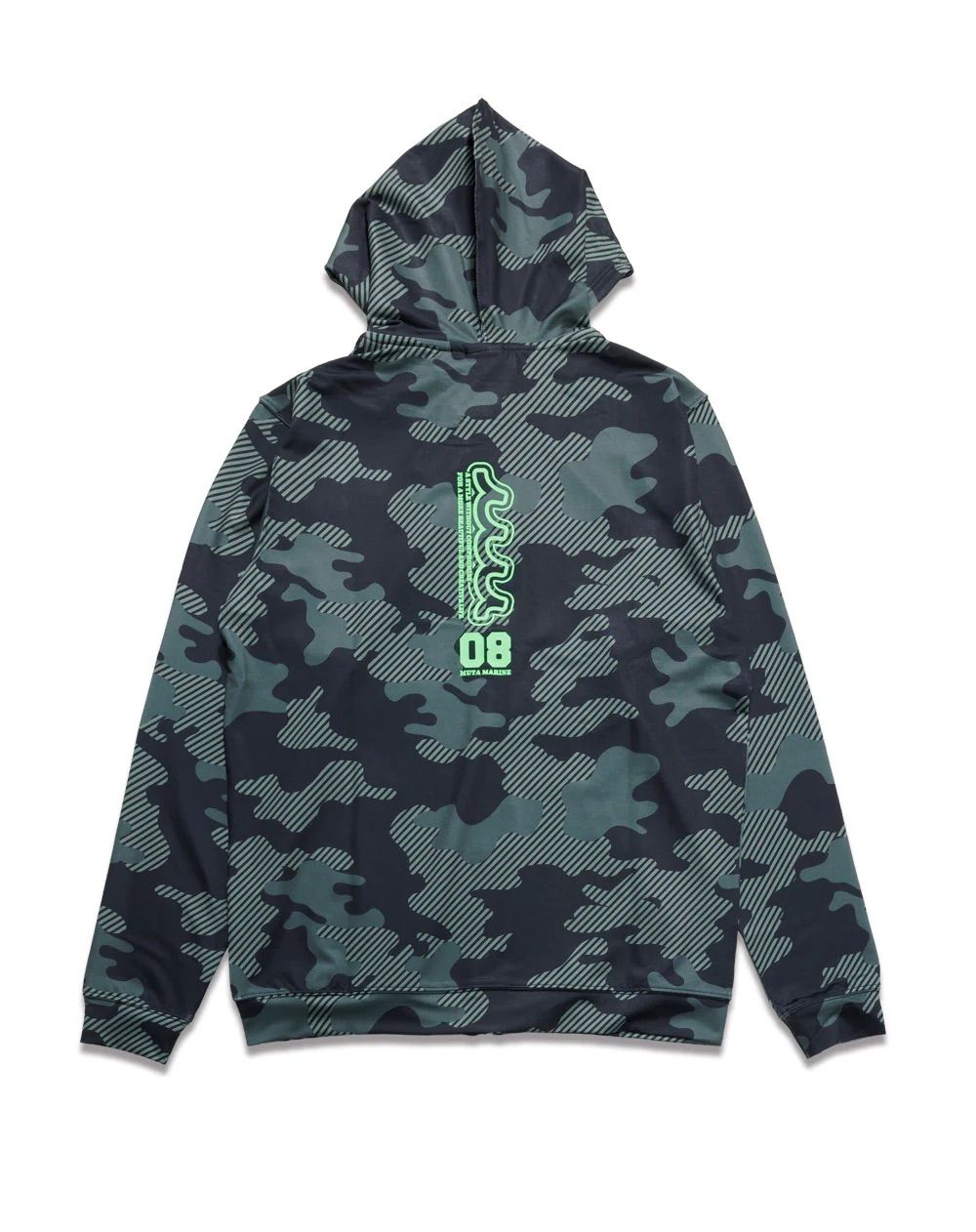 ラッシュパーカー (ダイアゴナルカモ) / ブラック [MMTK-435080] ⭐︎4月29日より随時出荷⭐︎