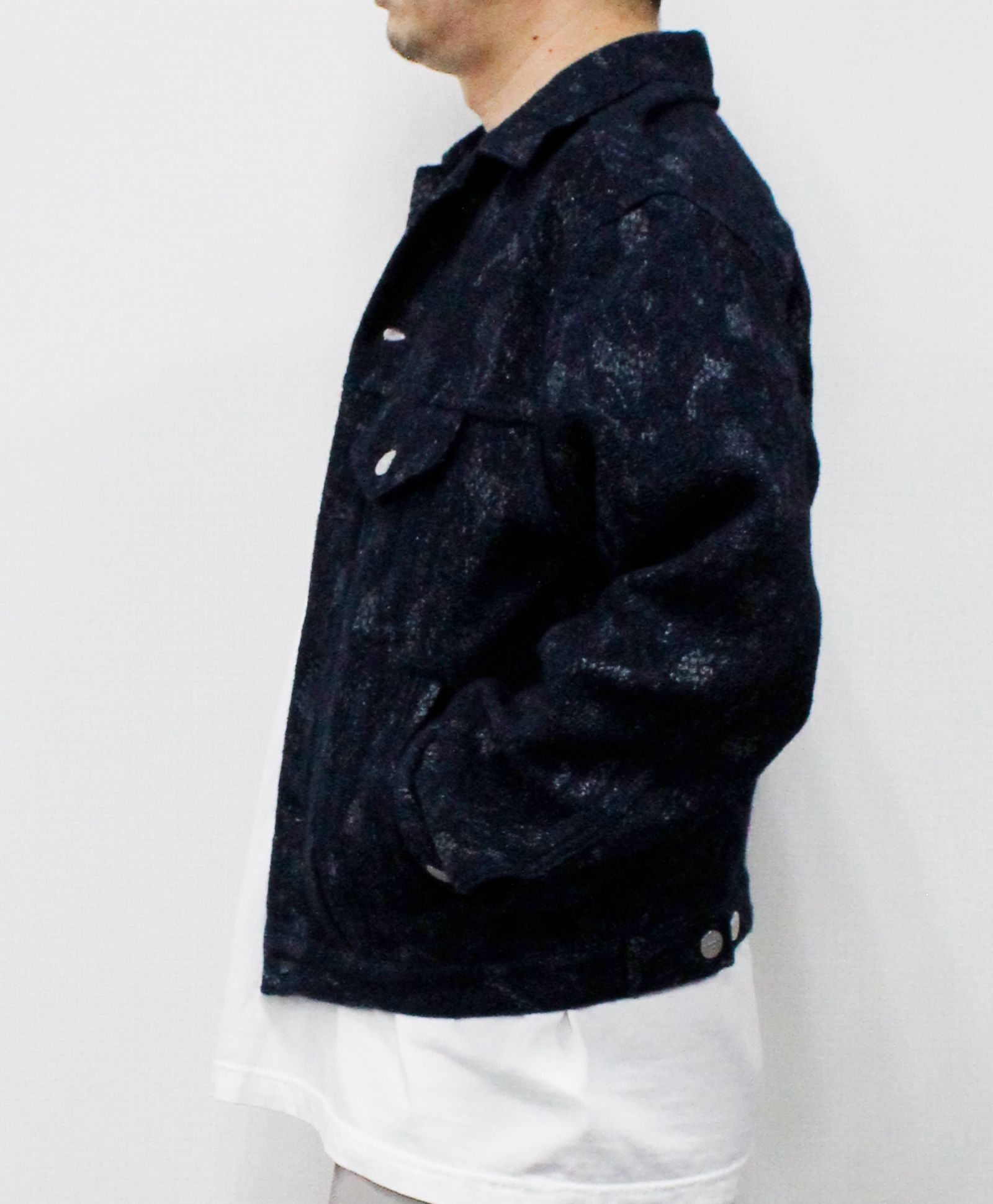 "ターク" トラッカージャケット / "TURK" TRUCKER JACKET JQ  / RINSE [AUT-095J-001]